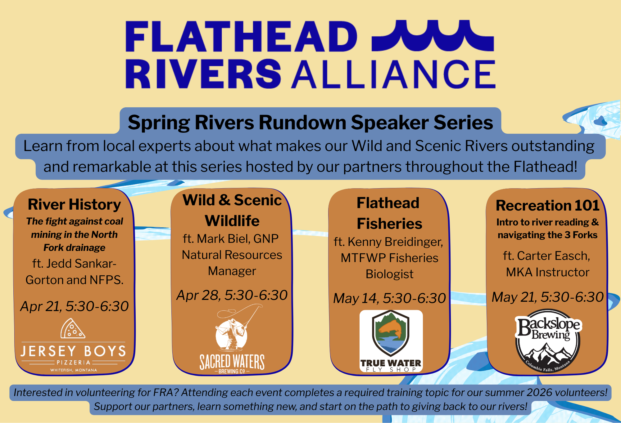 Rivers Rundown Speaker Series: Wild and Scenic Wildlife
