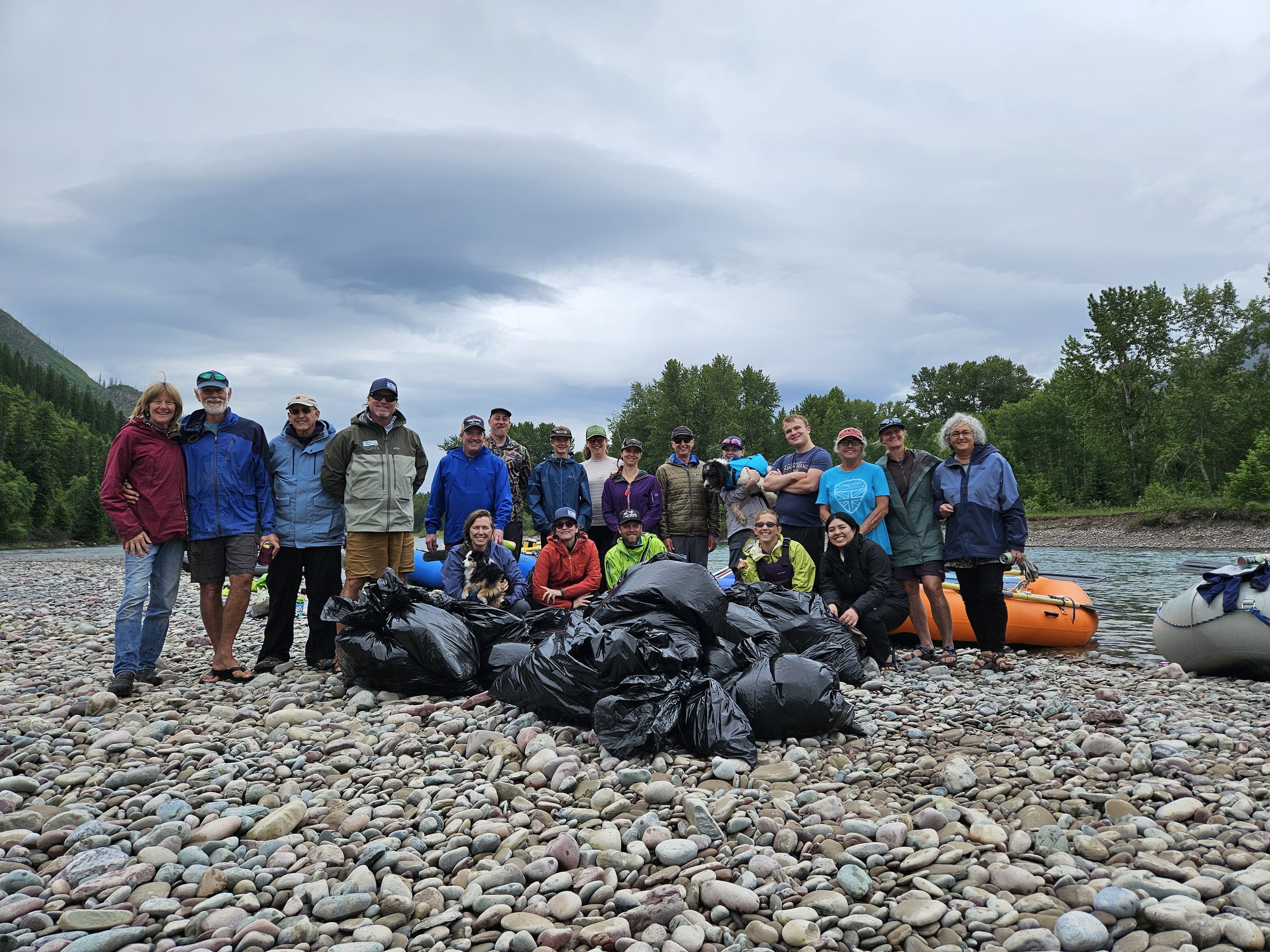Around 109 Volunteers Brave the Rain at the 2026 River Weed Pull Rodeo