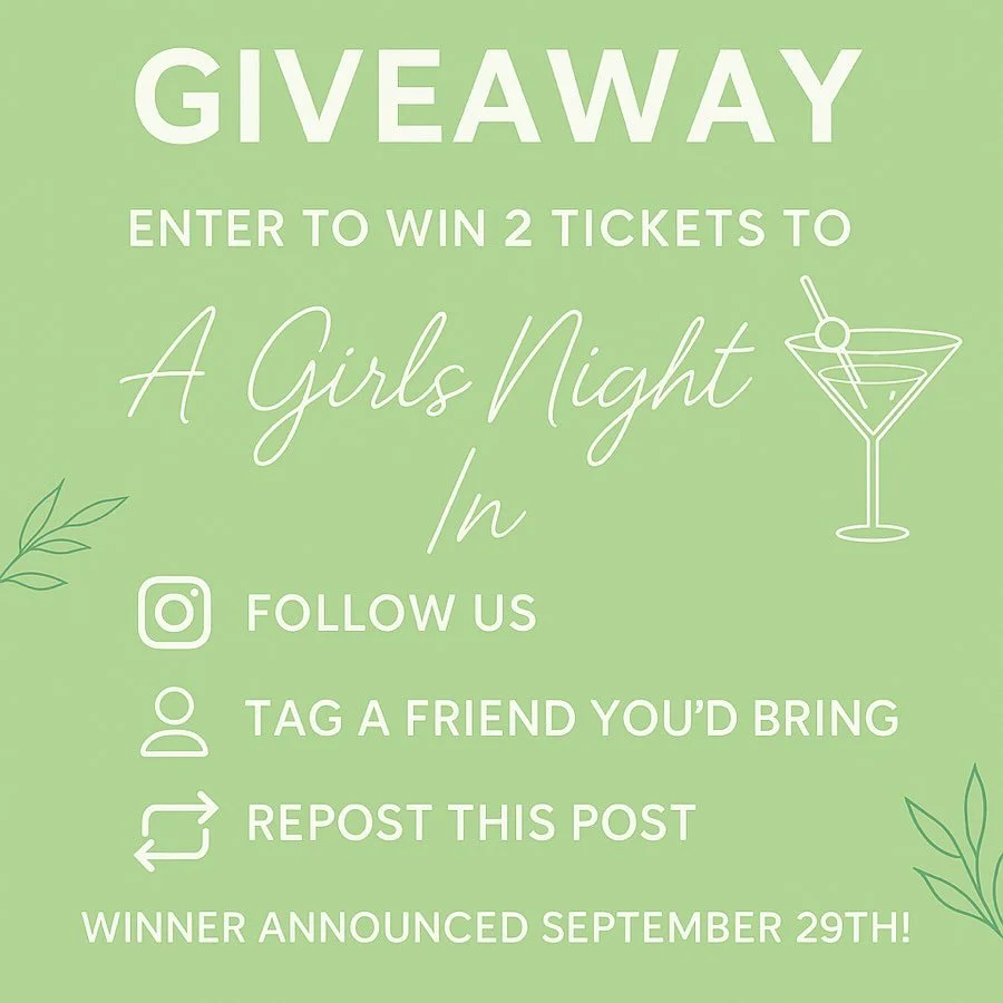 ✨ GIVEAWAY TIME ✨
We&rsquo;re giving away 2 tickets to our PJs, Masks &amp; Martinis Girls Night In! 💚🍸

Here&rsquo;s how to enter:
1️⃣ Follow @yeahthatspa
2️⃣ Tag the bestie you&rsquo;d bring in the comments (each tag = 1 entry!)
3️⃣ Share this po