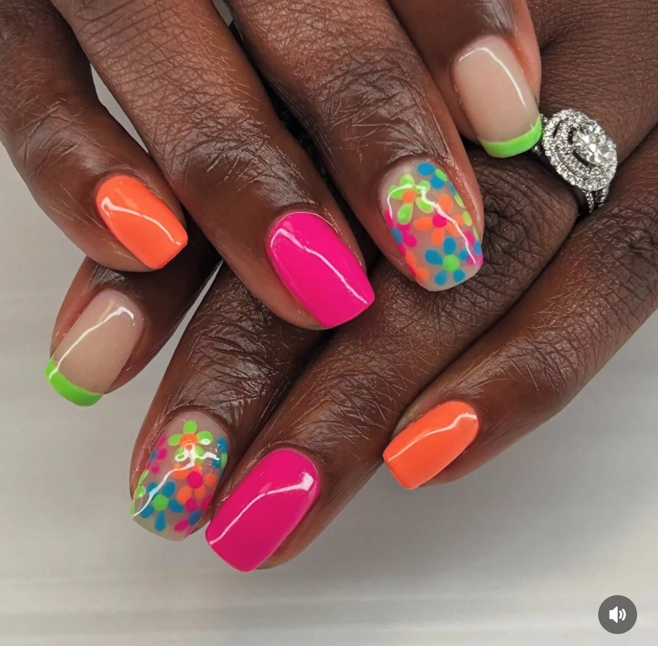Luminary With Nail Art