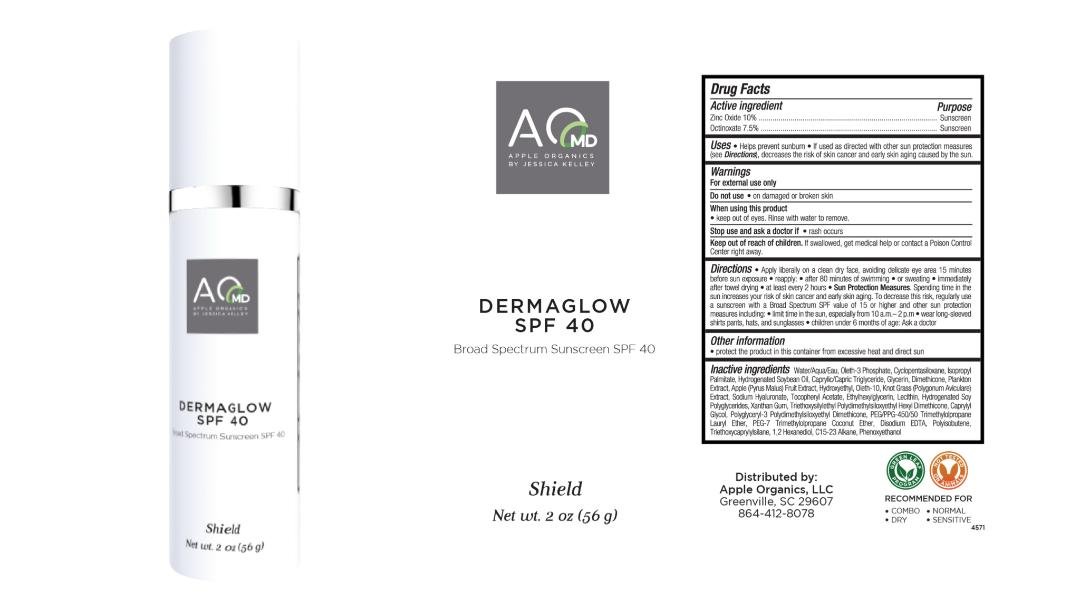 DermaGlow SPF 40 Product and Label.jpg