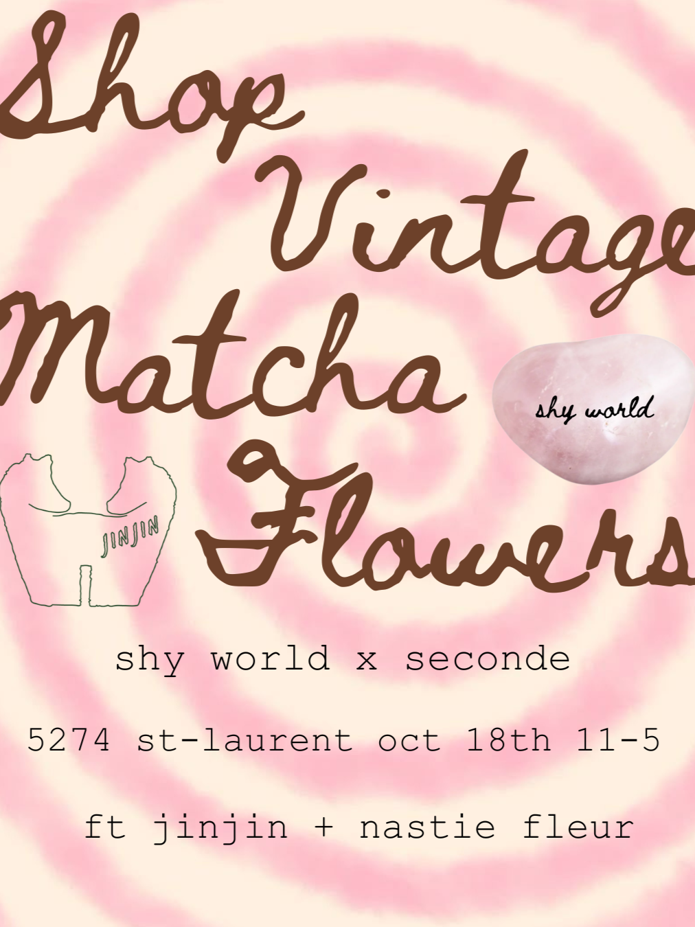 shy world 1st year &amp; our 1st popup!!