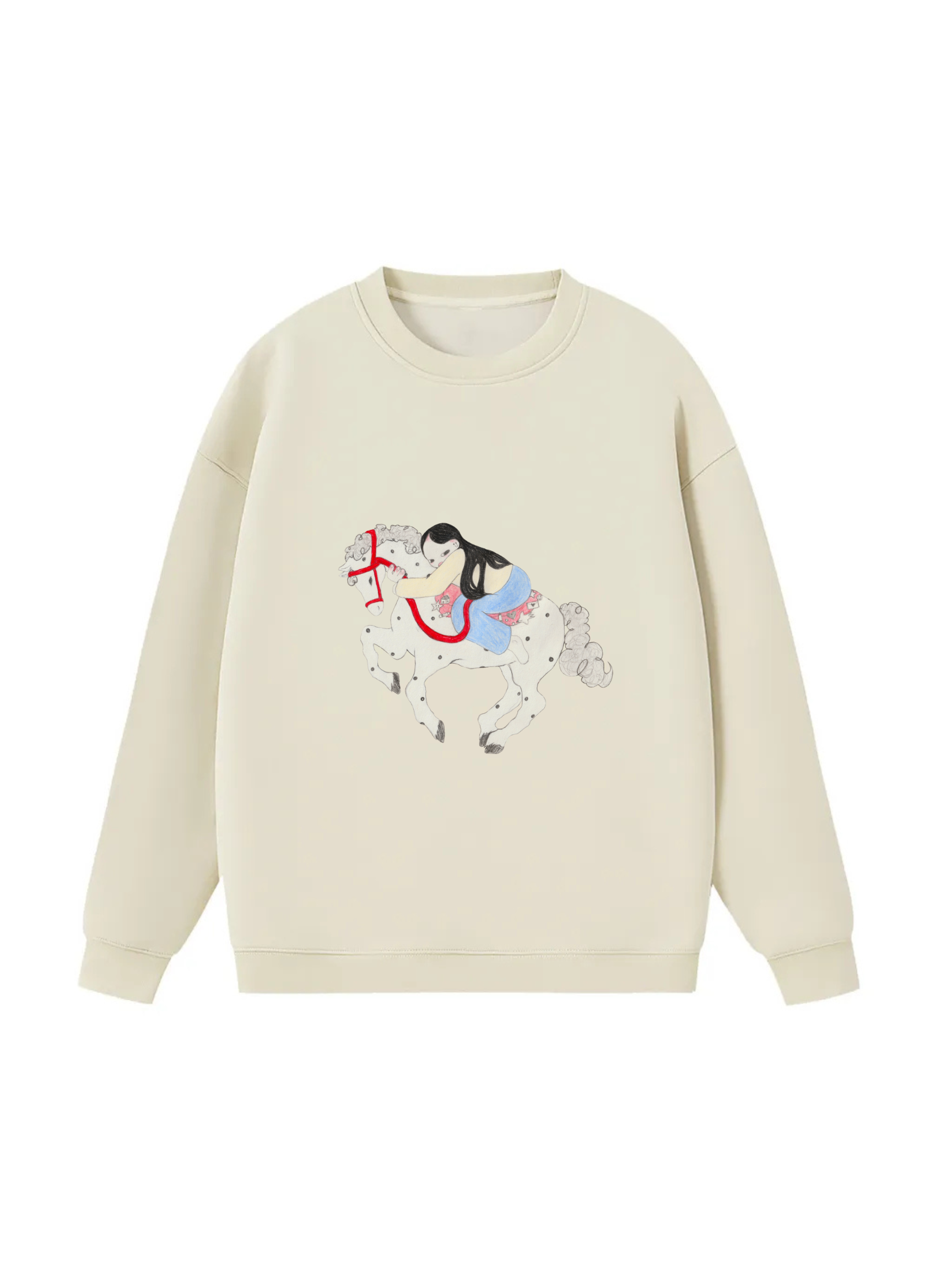 LUCKY HORSE CREW NECK*pre order