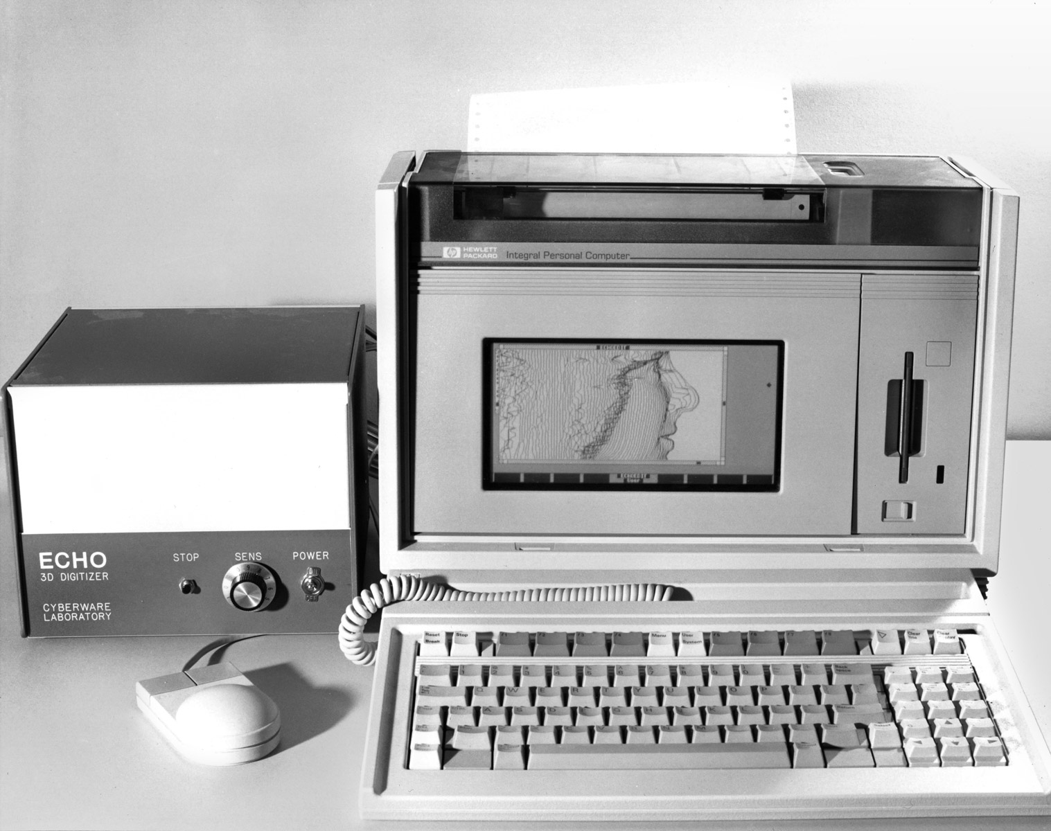 Echo 3D Digitizer and HP Desktop Computer