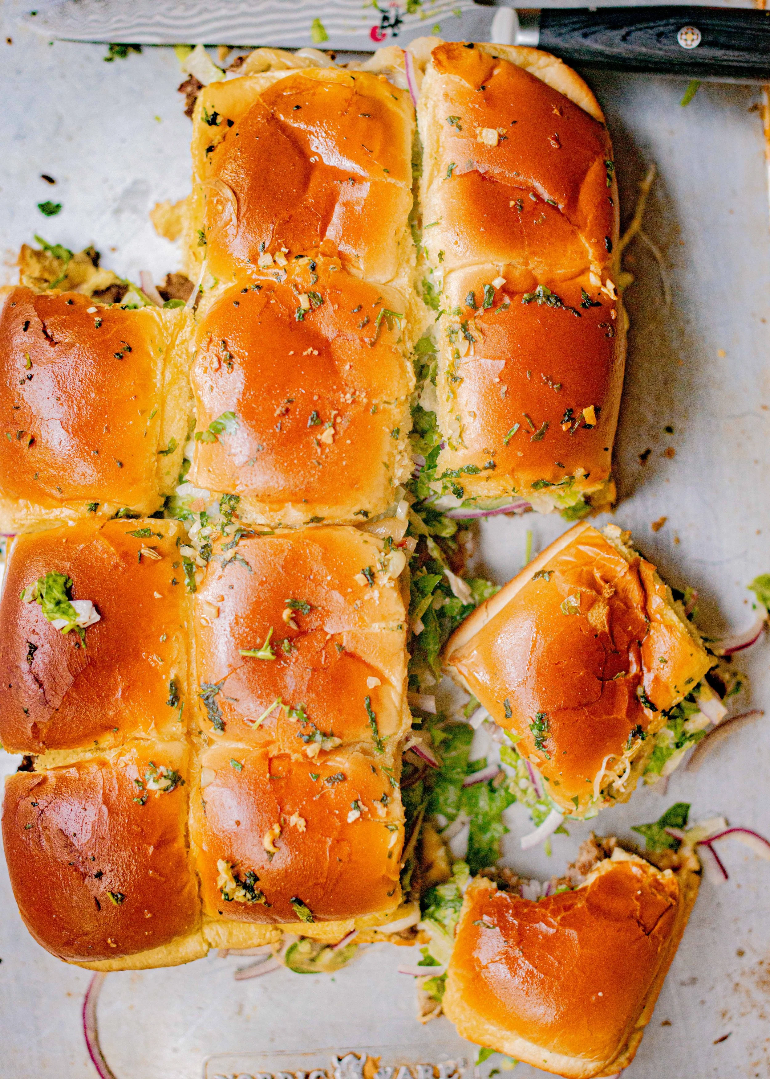 INDIAN STYLE LAMB SLIDERS