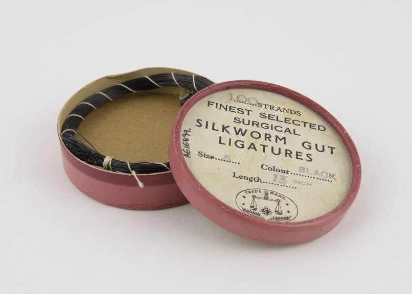 Silkworm gut ligature 1901-1930