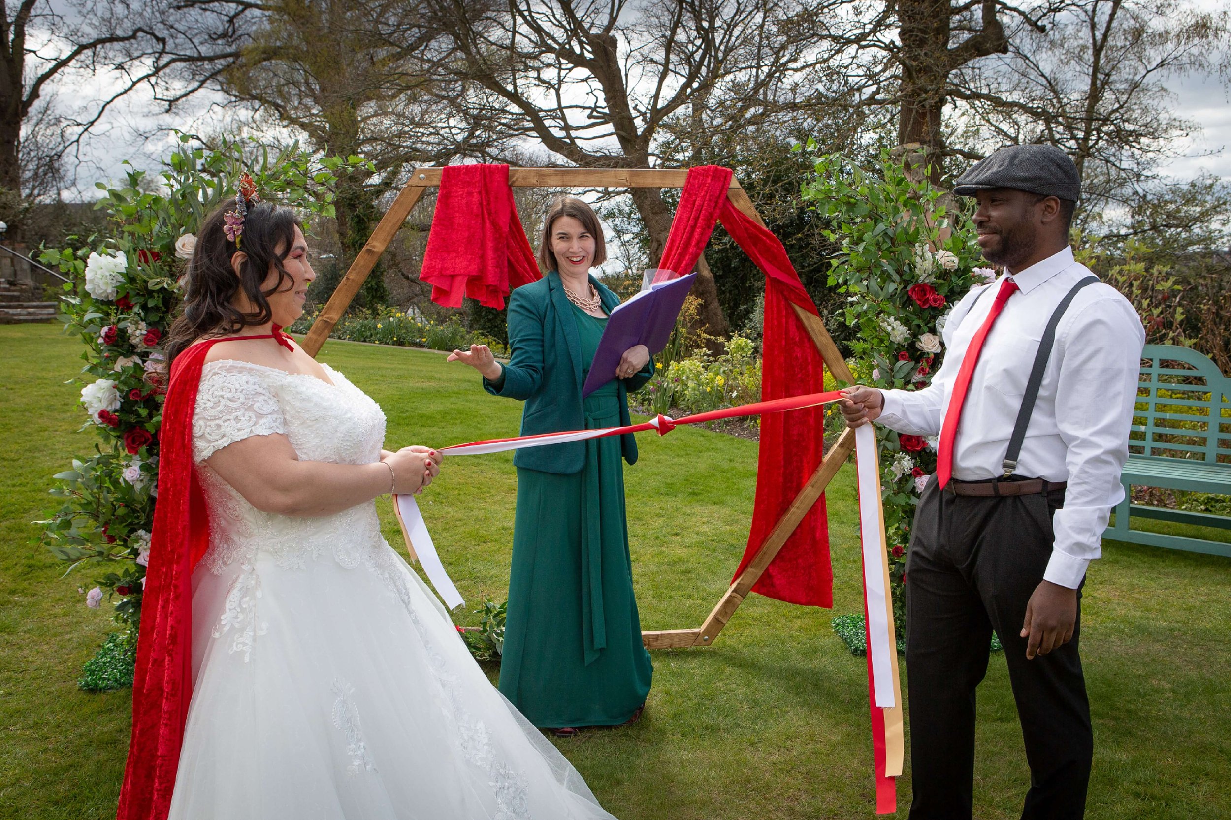 What is the Handfasting Ritual in a Wedding Ceremony