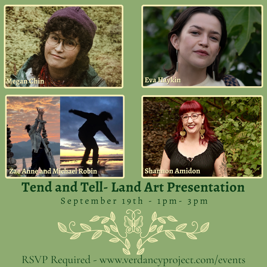Tend and Tell - Summer Land Art Presentation