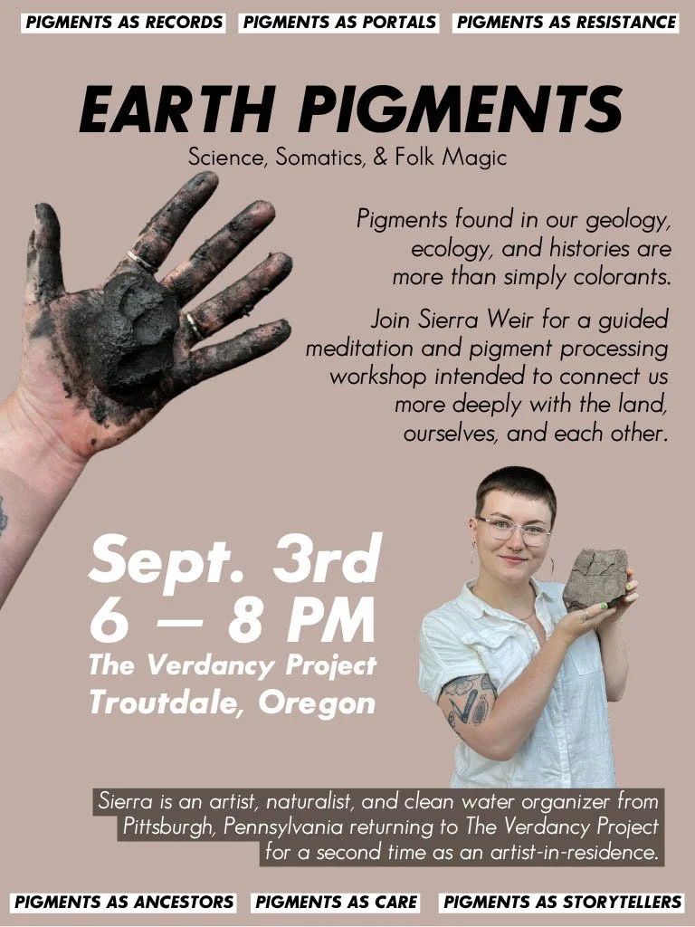 EARTH PIGMENTS  Science, Somatics, &amp; Folk Magic