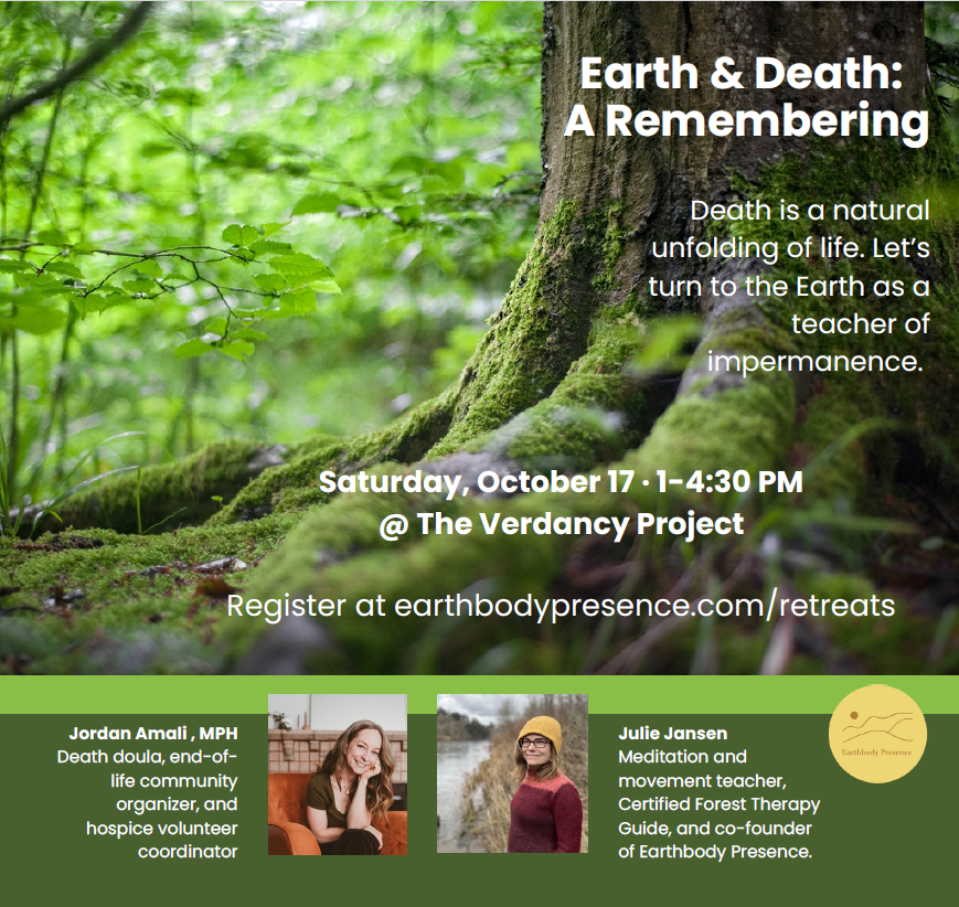 Earth & Death: A Remembering