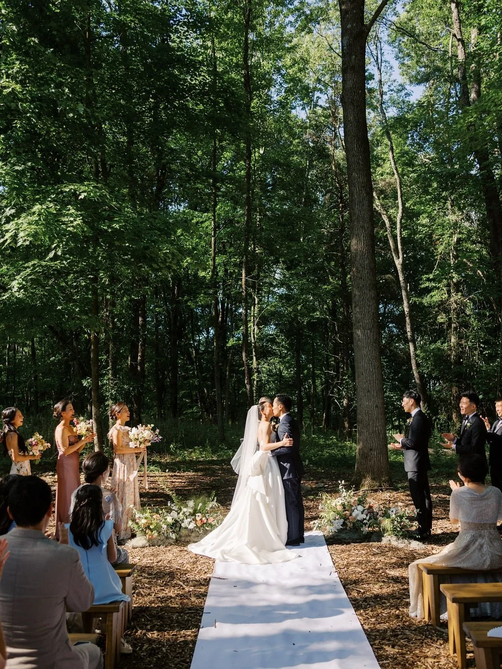 ✨A most exquisite summer celebration at Old Mill Guest House, @audreysfarmhouse, with photography by @danielkimphoto and videography by @filmsbyry.

The couple&rsquo;s heartfelt ceremony filled with meaningful traditions and delicate florals. From th