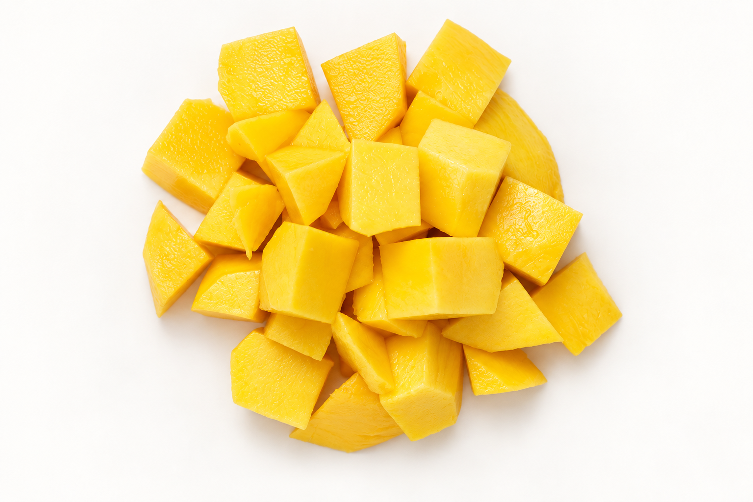 Mango for a Pokerrito build-your-own bowl