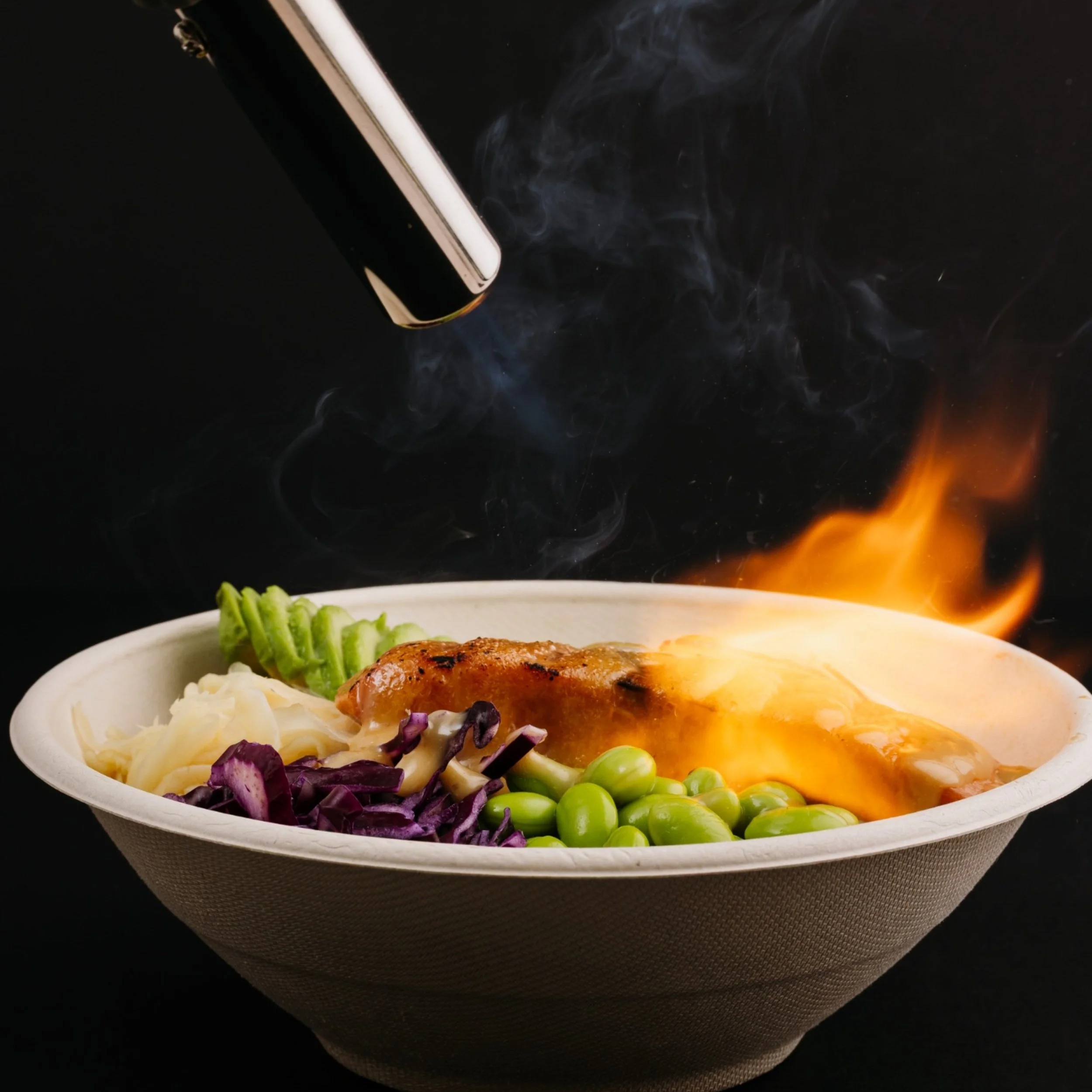 Can Poke Be Warm? Meet the Torched Warm Bowl at Pokerrito