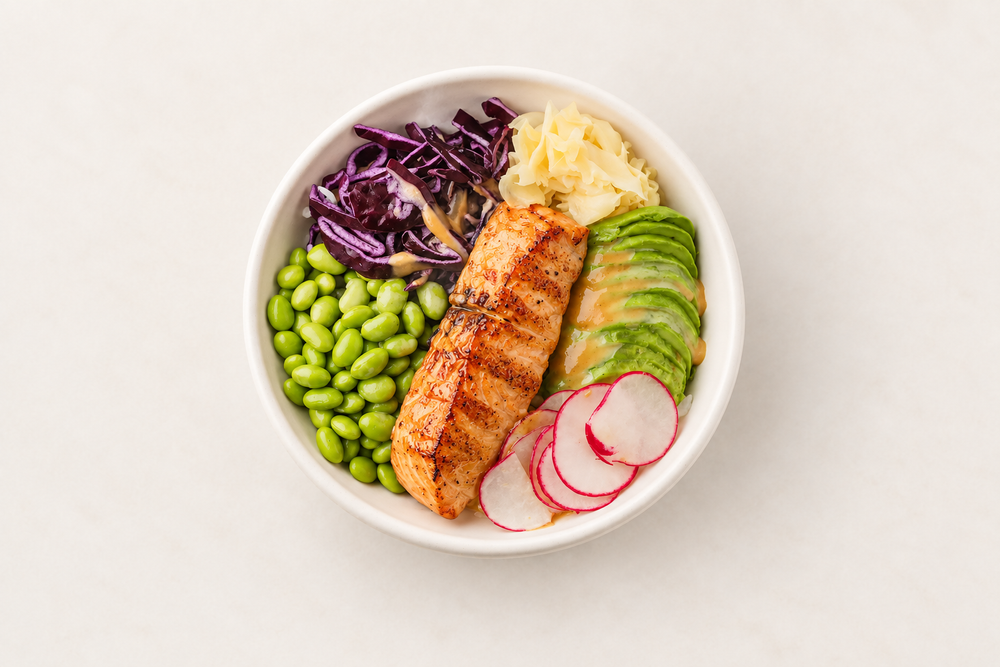 Pokerrito Miso Glazed Salmon
