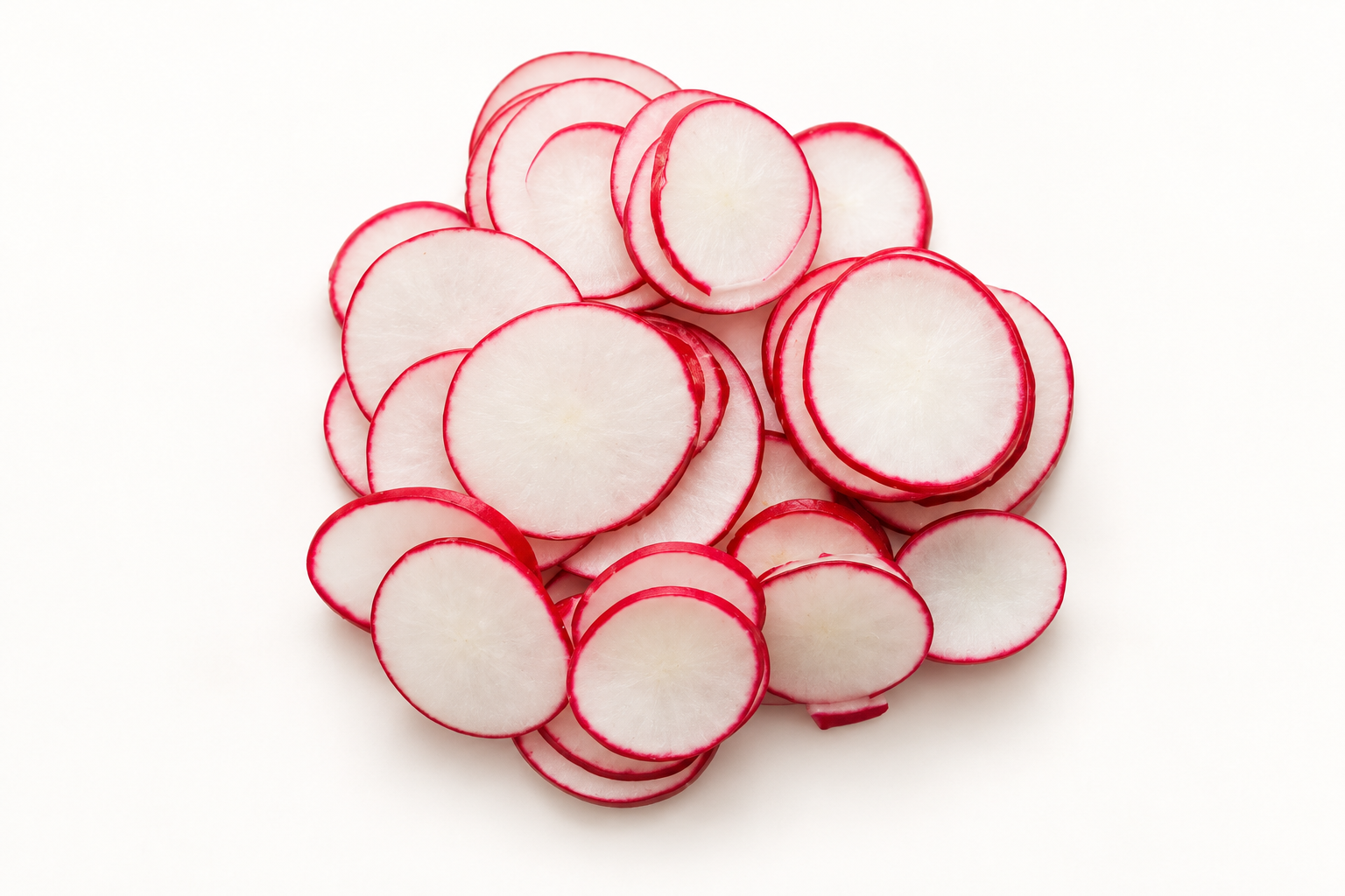 Radish Coin for a Pokerrito build-your-own bowl