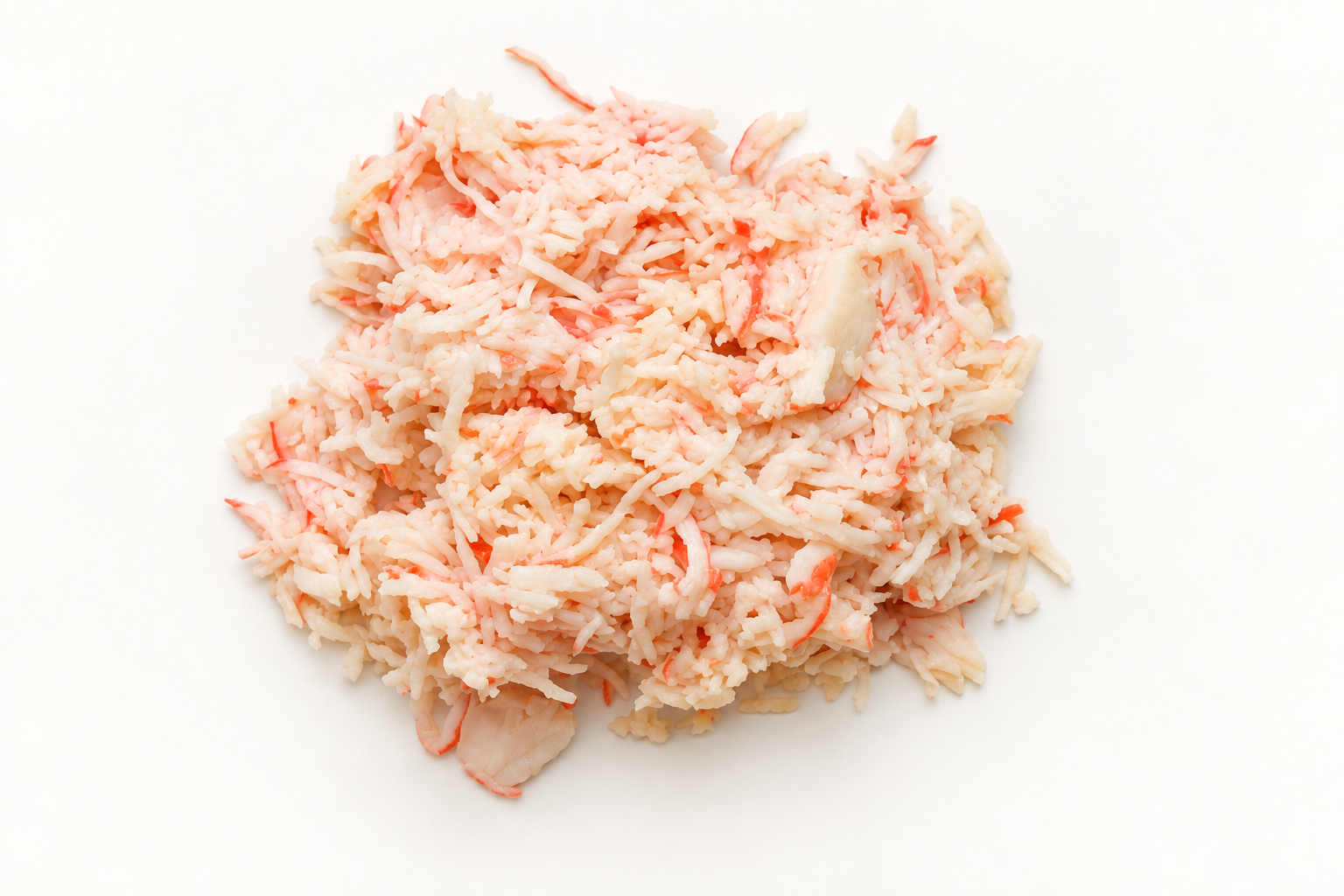 Crab Meat for a Pokerrito build-your-own bowl