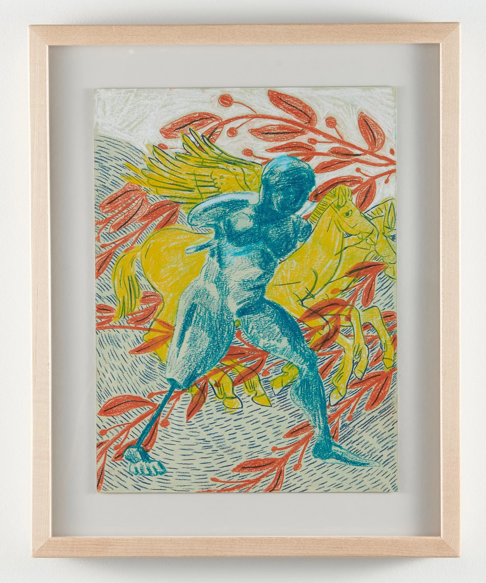 "Untitled" / 9"x12" / Mixed Media on Paper / 2022