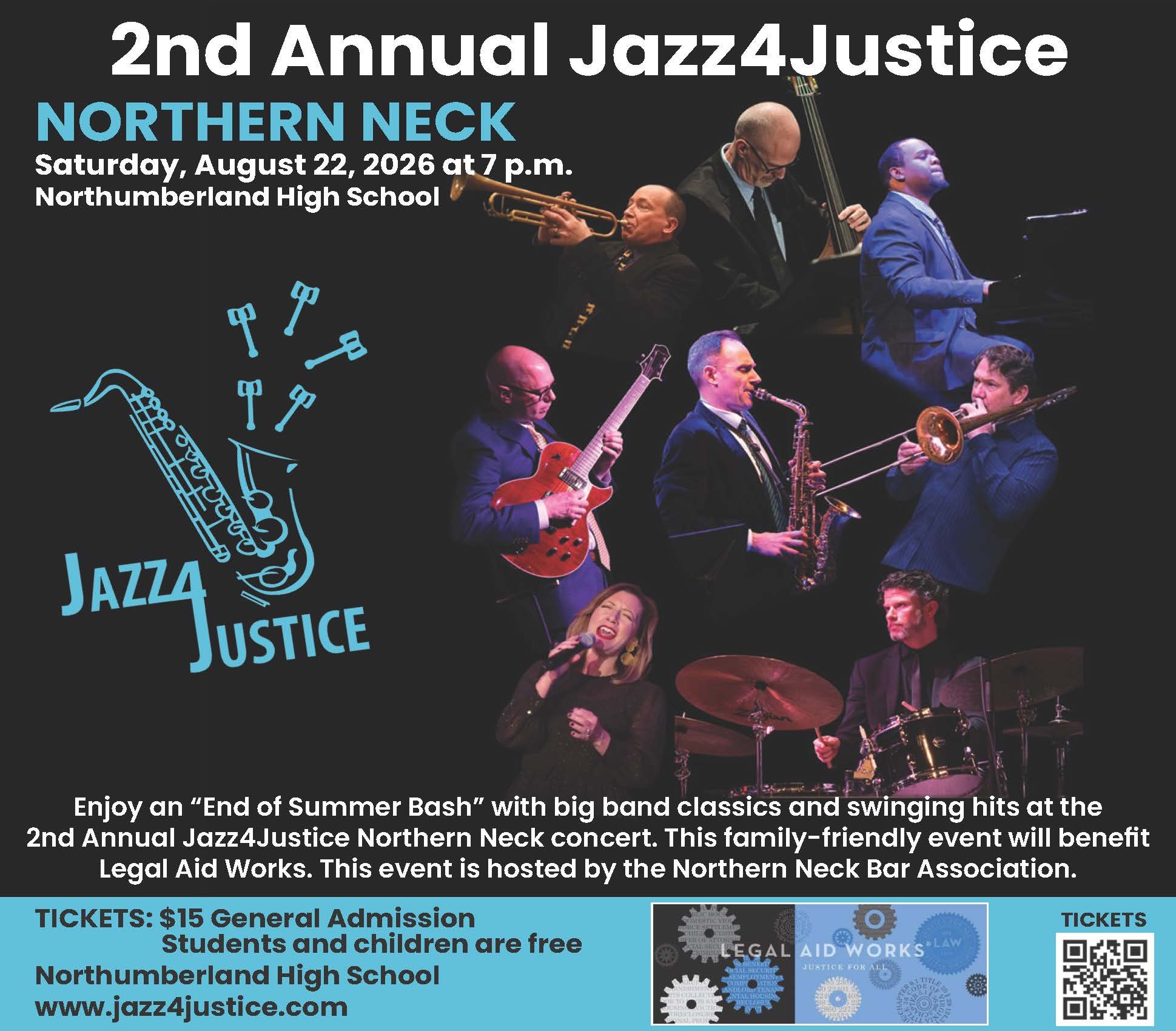 2nd Annual Jazz4Justice Northern Neck