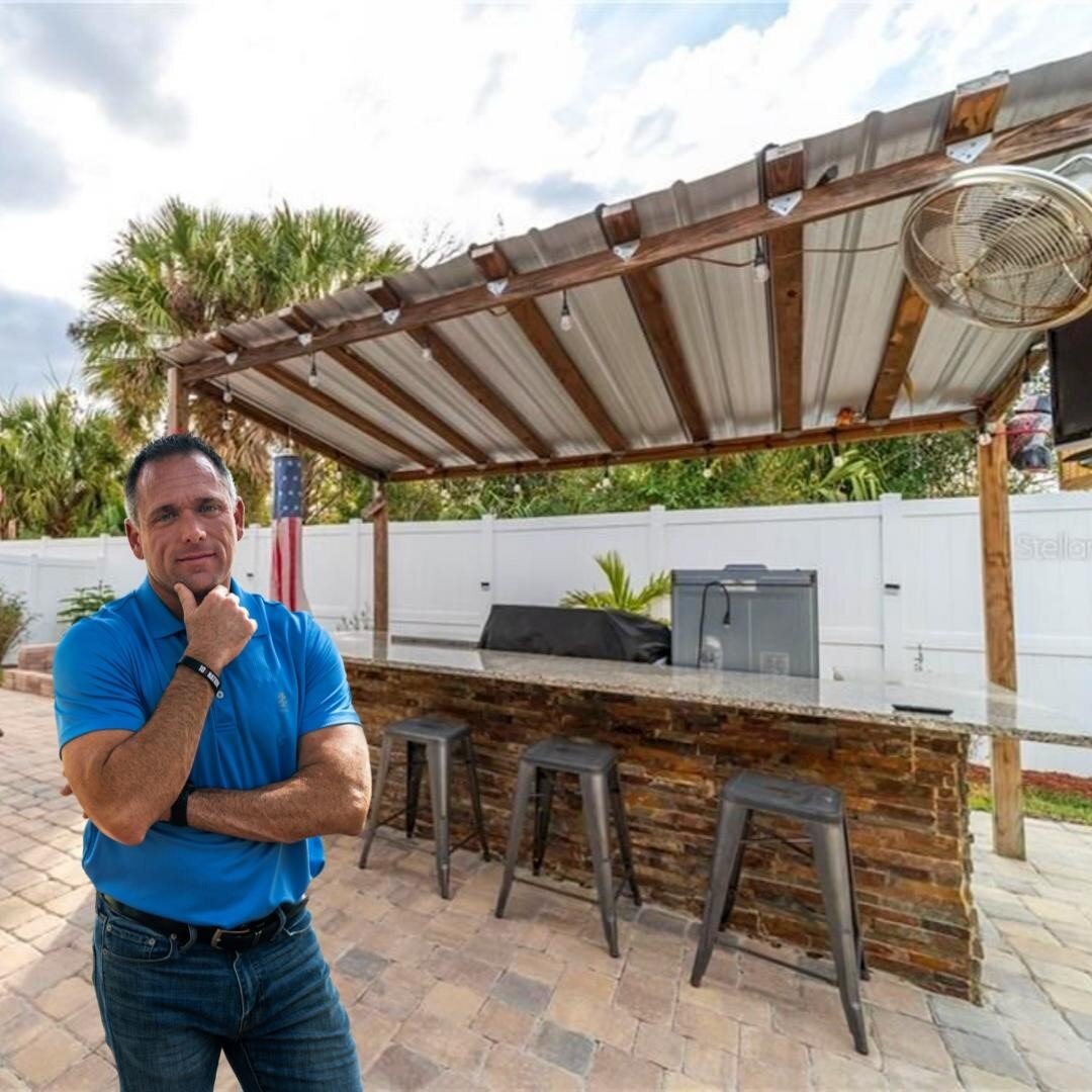 With this warm weather 🌞 
I think a nice cold drink 🍹 
Is in order Today 👍 

Do you have an Outdoor Kitchen in your Home 🏡 ? 

#patio 
#garden 
#outdoor 
#interiordesign 
#landscape 
#landscaping 
#architecture 
#florida 
#kitchen 
#orlando 
#wal