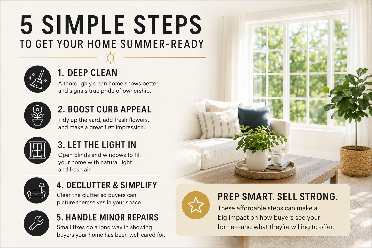 Listing your Rochester, MI home this summer? The Delia Group shares the simple prep steps that get top dollar without big renovations. Get started today.