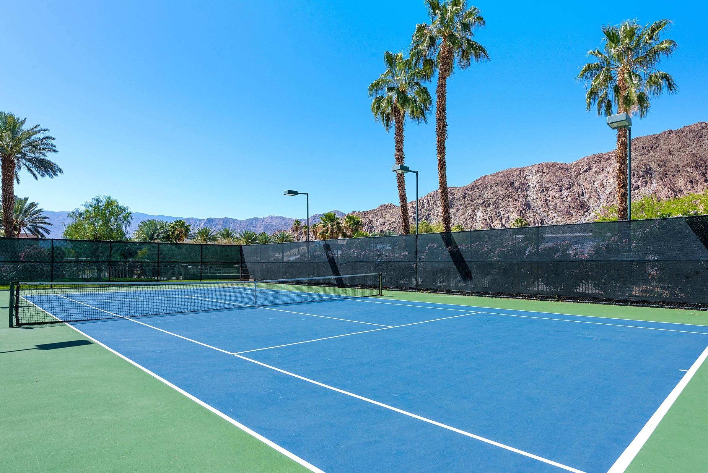 Lake La Quinta Tennis Court