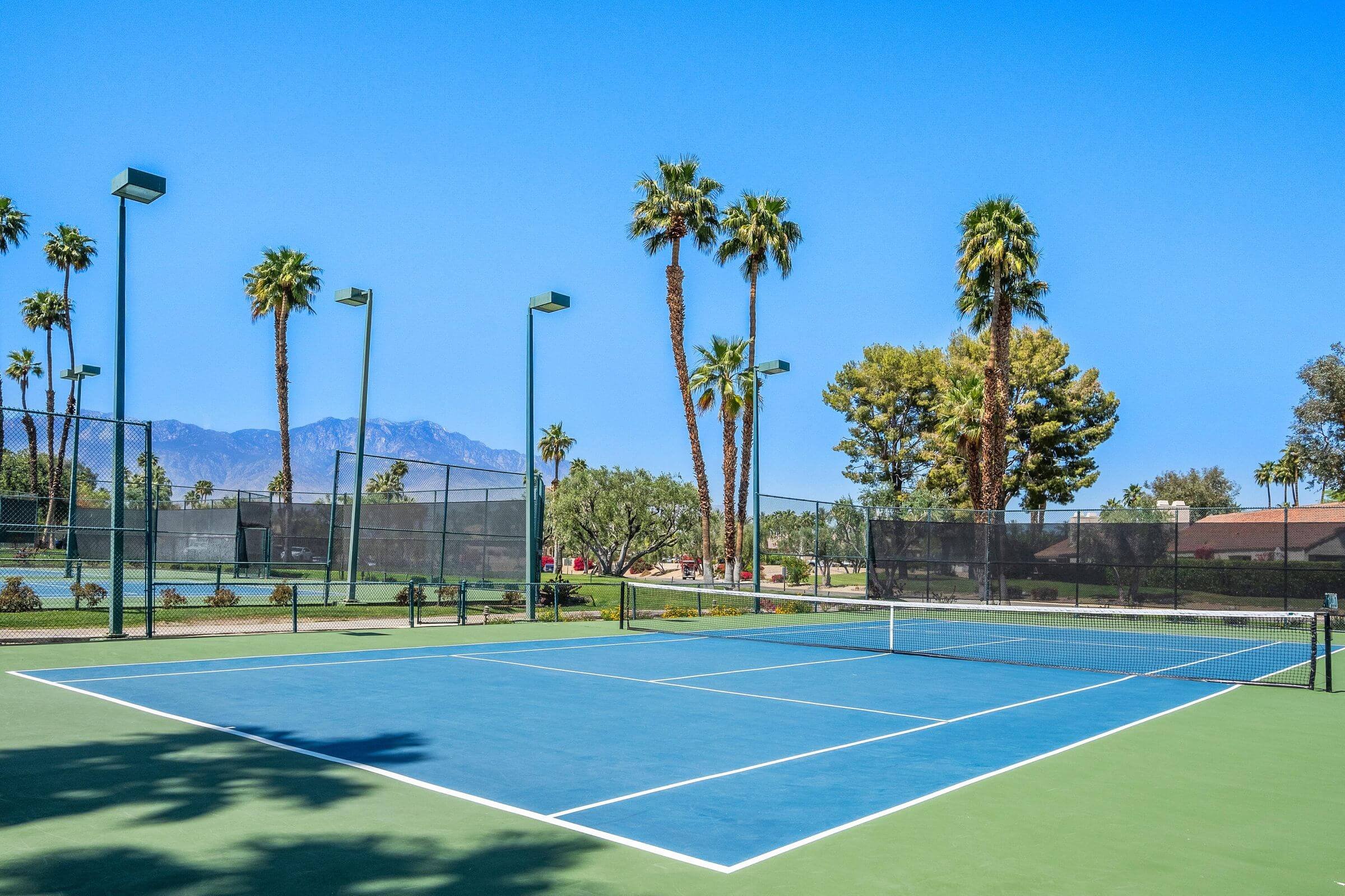 Mission Hills Lake Front Tennis Courts 2