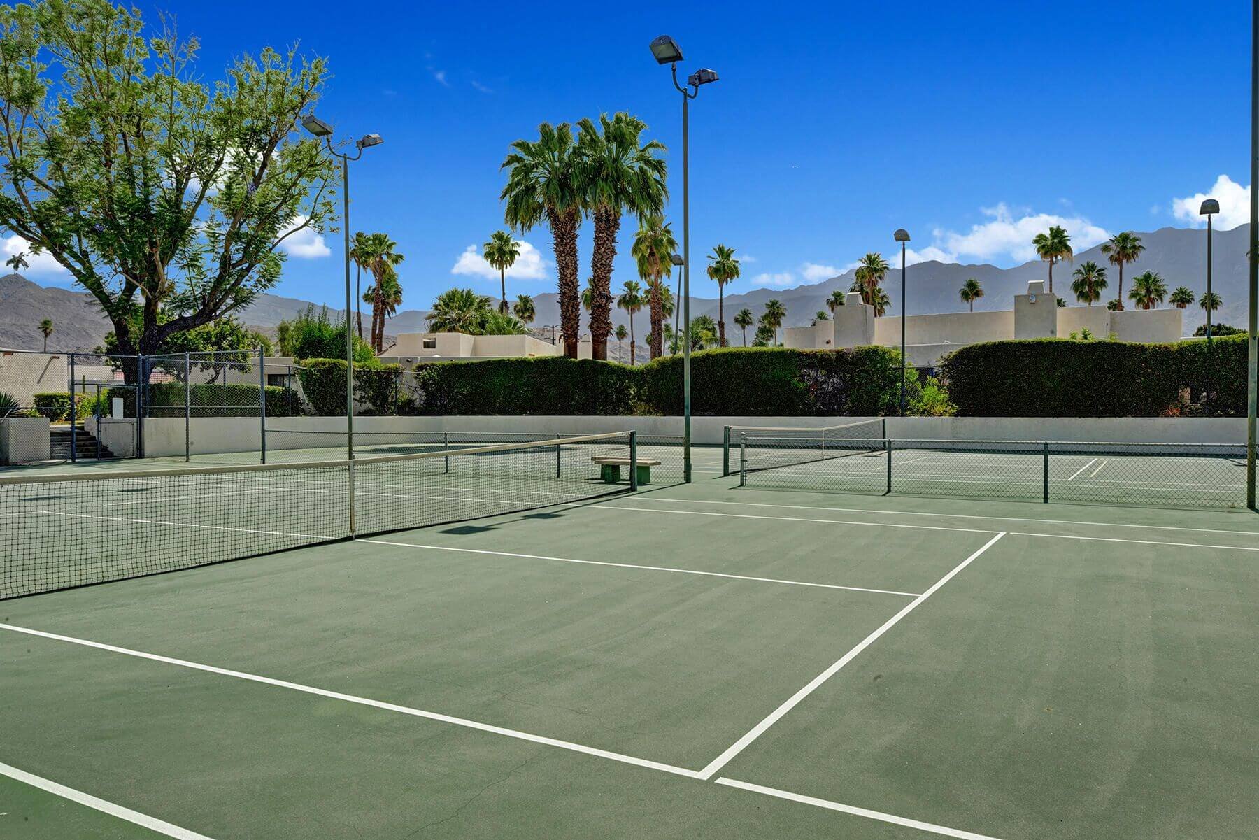 Tahquitz Creek Villas Community Tennis Courts