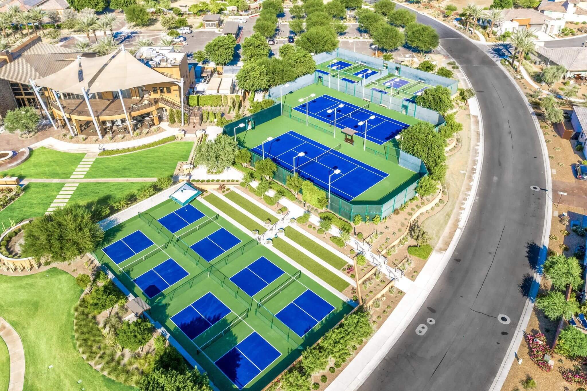 Trilogy Polo Club Community Tennis Courts