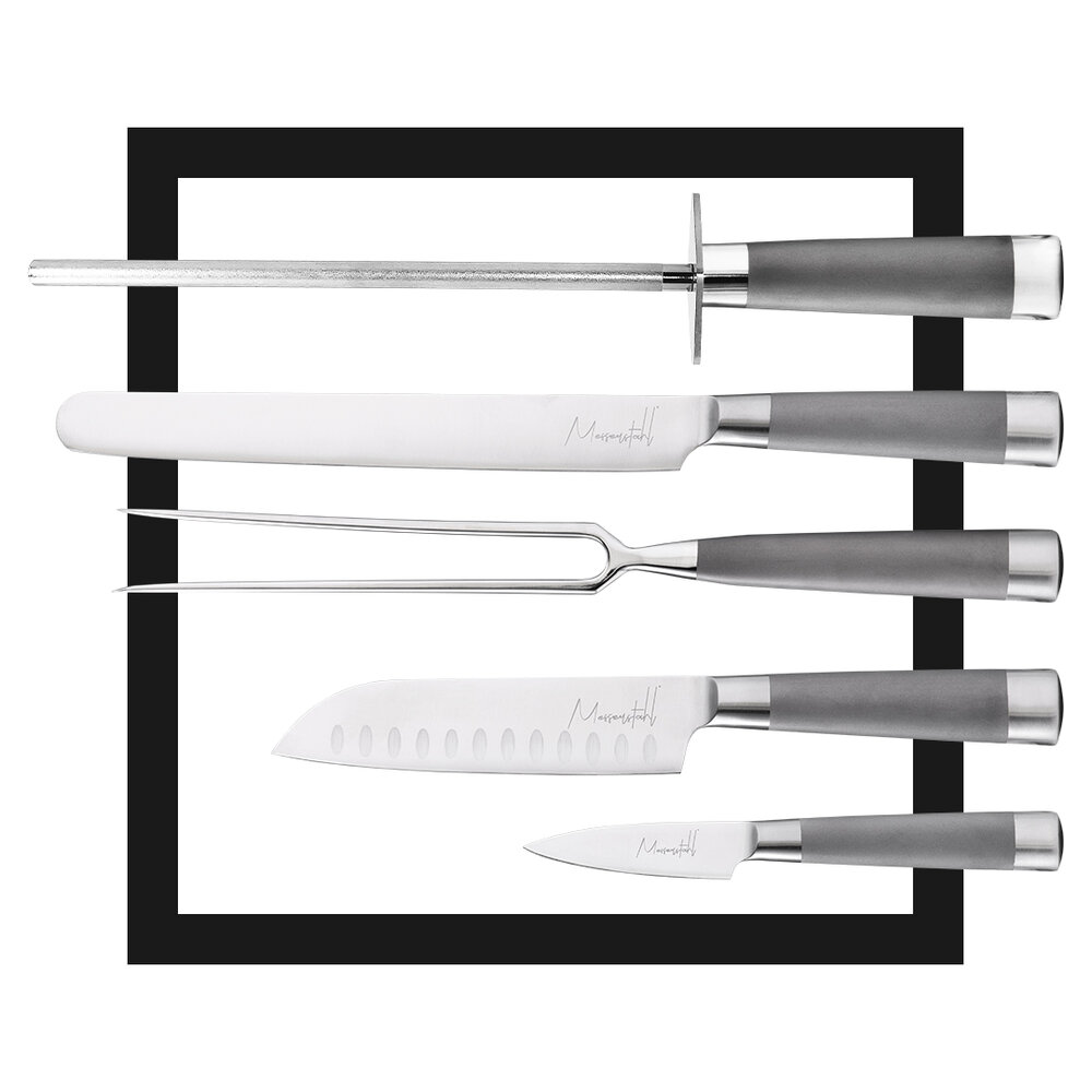 5-Piece Completer Knife Set — Messerstahl 2.0 – Knives that look sharp too.