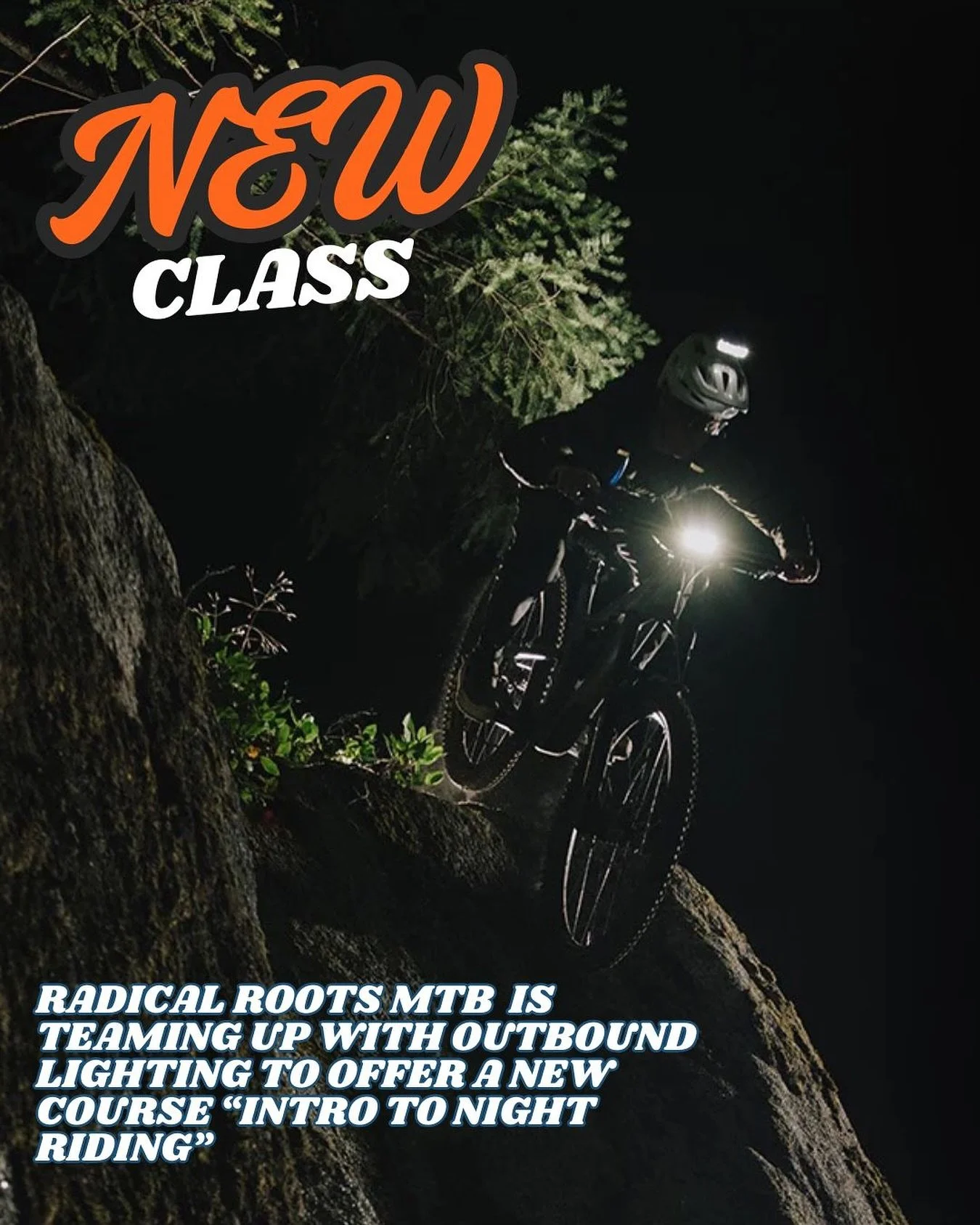 🌙 Don&rsquo;t let the sunset stop your stoke! 🔦

We&rsquo;re teaming up with our friends at @outboundlighting for Intro to Night Riding on November 29th, and it&rsquo;s going to be rad!!🤭

If you&rsquo;ve ever wanted to see what the night-riding h