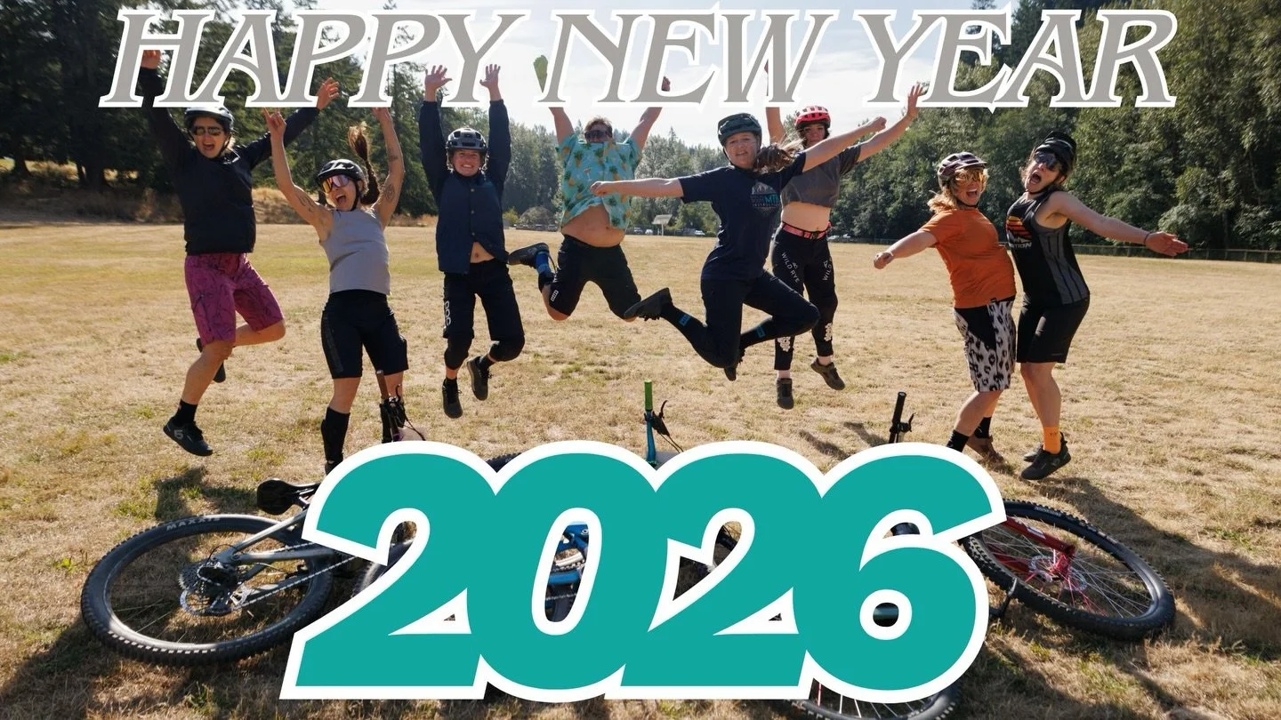 HAPPY NEW YEARS🥂🥳🥳🥳

We had the best 2025 and can&rsquo;t wait for what 2026 will bring✨ We suspect it will involve bikes, friends, new trails and some Wild adventures 🤭

📆 January Calendar 📆 
1/7 - Ladies Night at the Bike Ranch
1/9 - MTB 302