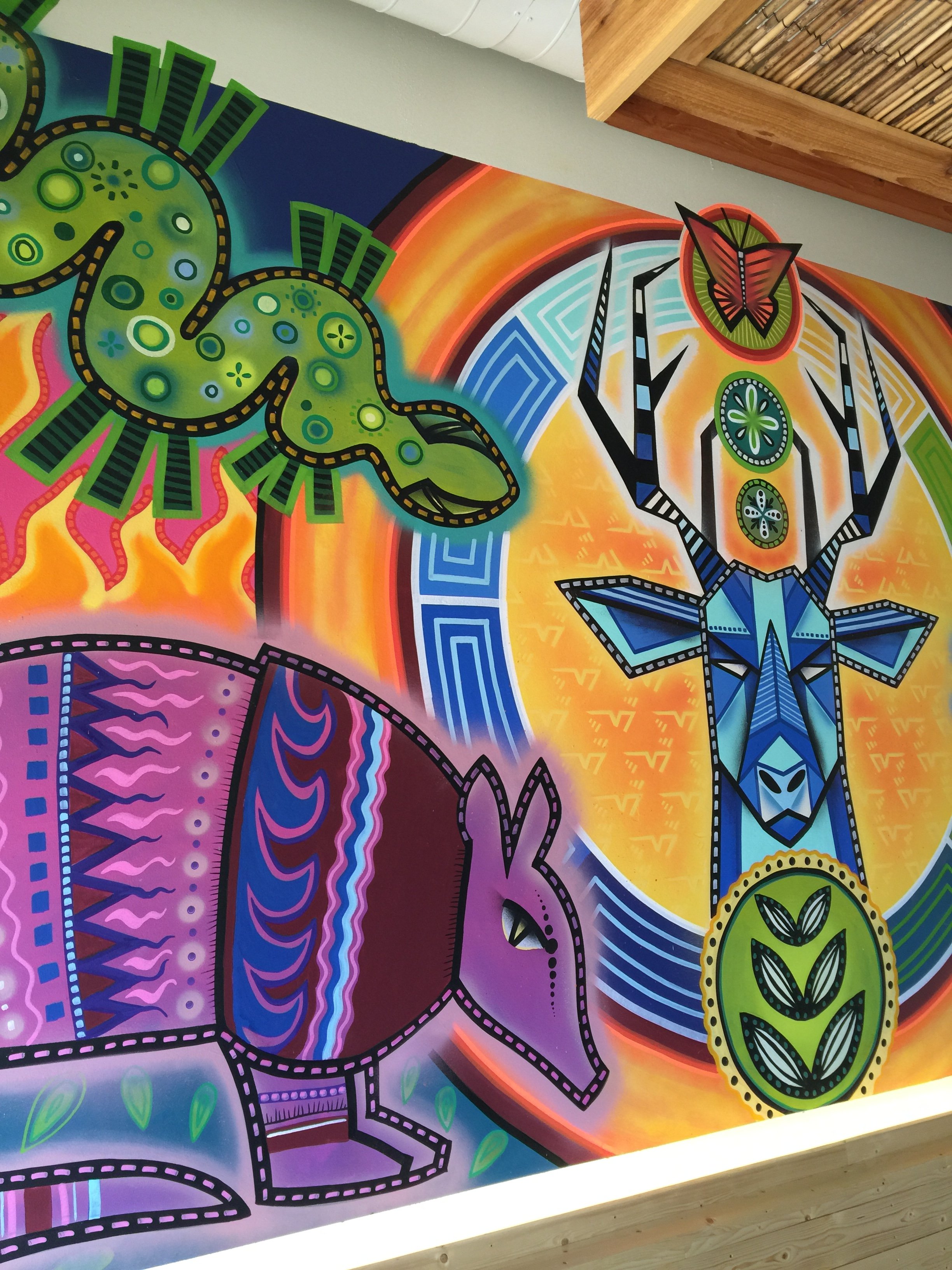 Catherine Tilly Mural for A Toda Madre — Bien Trucha Restaurant Group