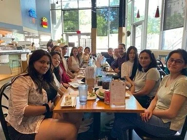 Yesterday our ESL students and director had lunch at Raku sushi!! 🍣 🍱 😋 #ESL #HOFT #sushi