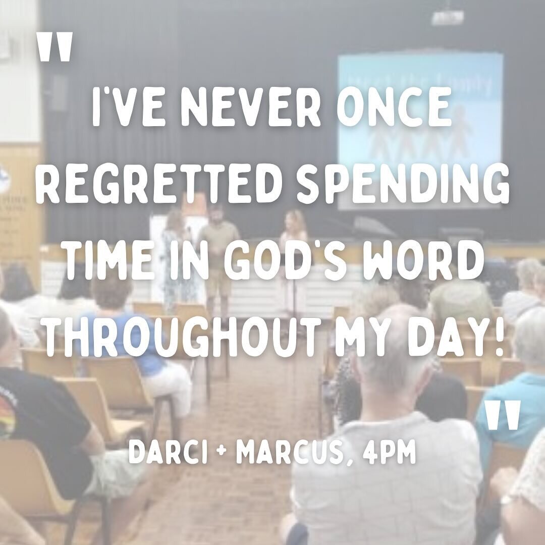 Last Sunday at Church, we got to hear how God&rsquo;s been working through Darci and Marcus during our 4pm service &amp; Ashlyn during our 6pm service. We love getting to know our church family better! Come along this Sunday as we kick off a new seri