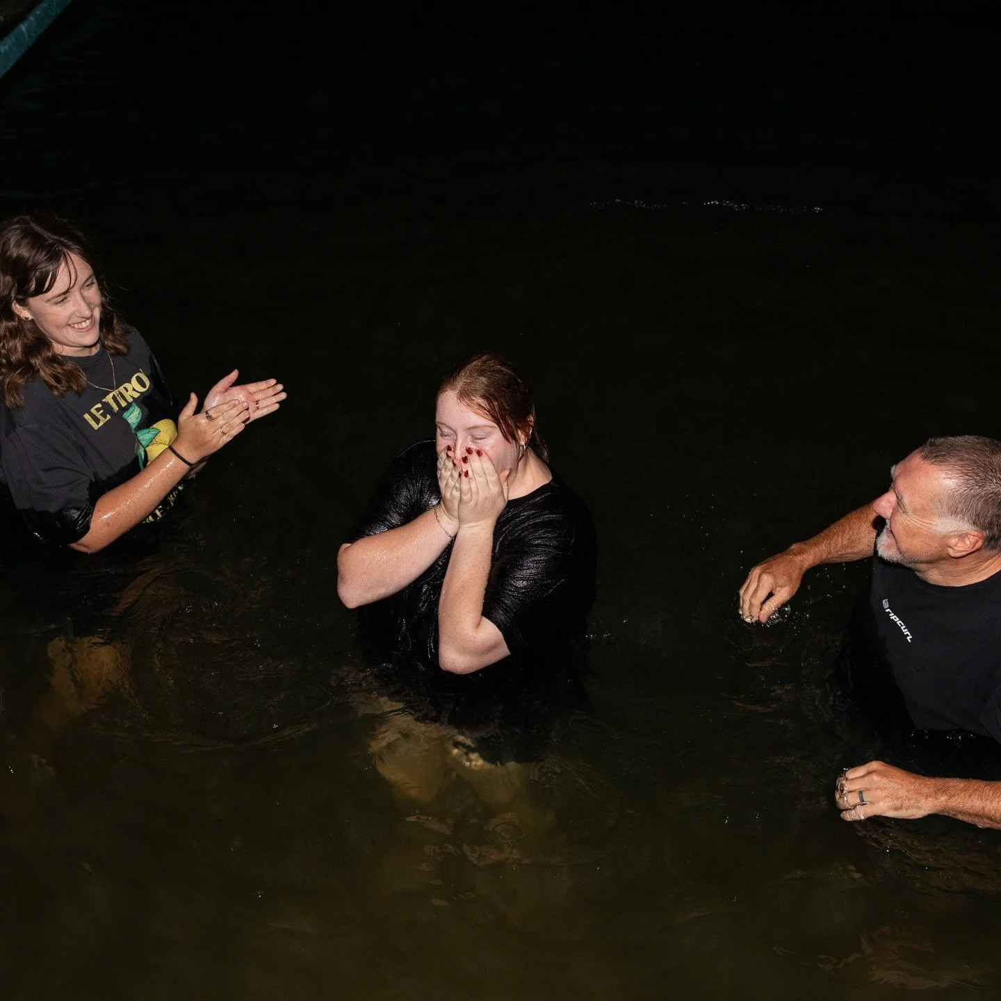 What a joy to witness the baptism of Deb on Sunday night! Keep praying for her as she continues following Jesus. 

Join us again this Sunday (4pm and 6pm) as we continue in the book of James. 
(Don't forget daylight saving ends on Saturday night as w