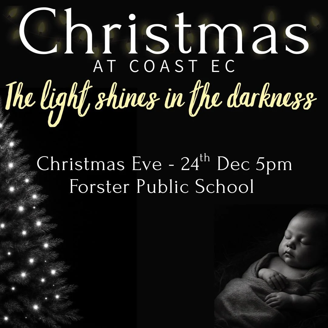 It&rsquo;s not too late to invite your mates! Join us at 5pm this afternoon to celebrate Jesus, the true light in the darkness ⭐️