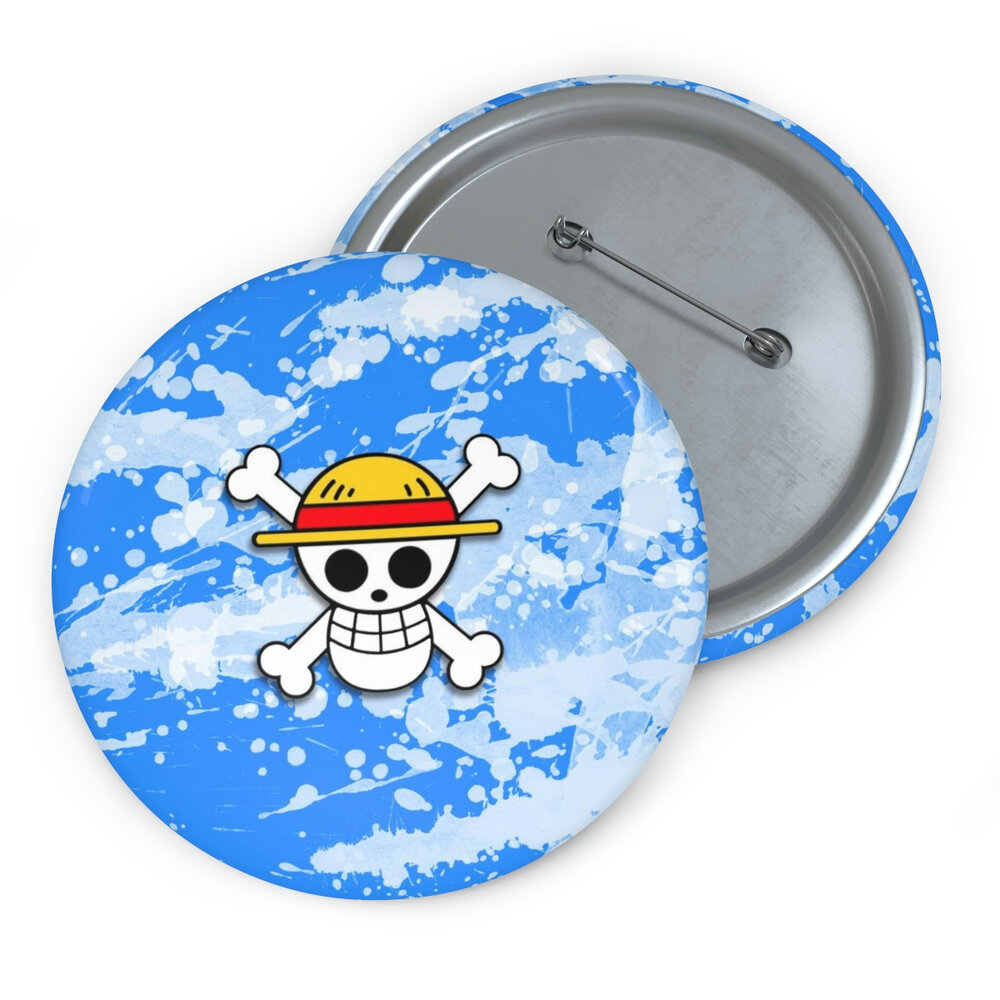 One Piece Straw Hats Anime Pin Buttons — Cappin' Out
