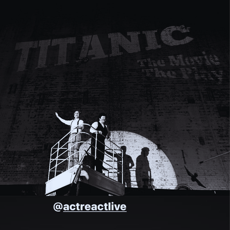 Titanic The Movie, The Play Act React