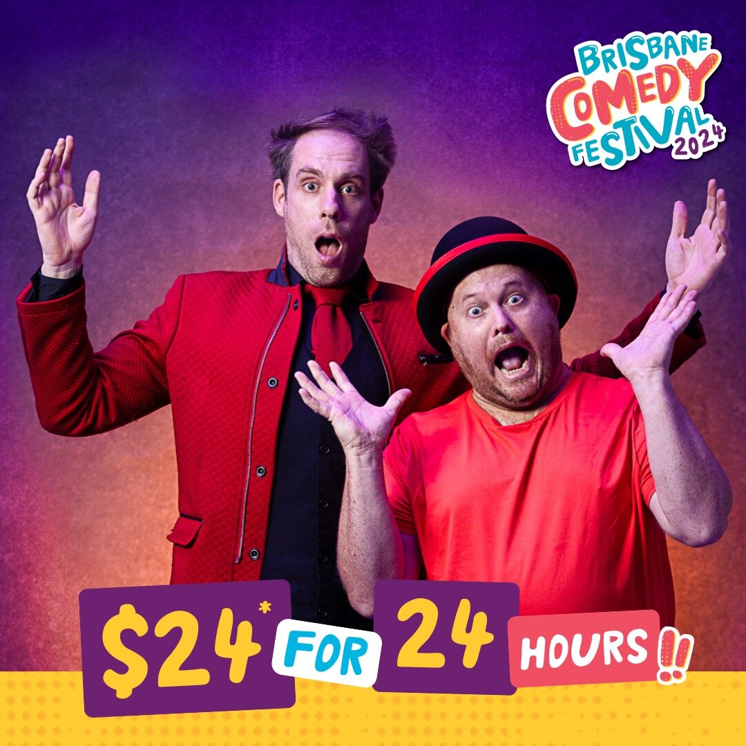 🌟 Abracadabra - it's a magical deal! 🌟

We've waved our magic wand and made a limited number of tickets to &quot;Flabbergasters&quot; at @briscomedyfest just $24 for 24 hours! 

Snap these up by 10am tomorrow via the link in our bio or brisbanecome