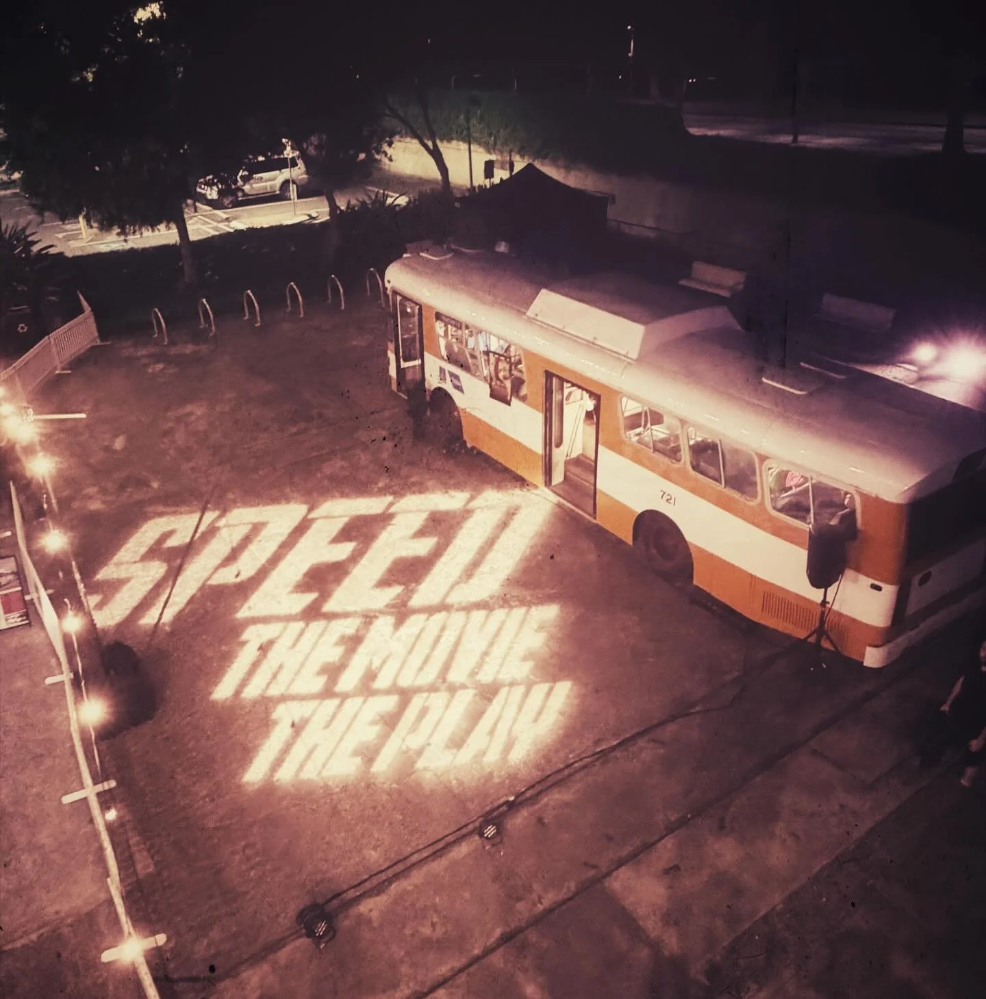 Behold! The imposing power of our &ldquo;Speed: The Movie, The Play&rdquo; GOBO! We&rsquo;re back at @bris_powerhouse tonight - come ride the bus! 🚌💣💥

Head to @briscomedyfest or link in bio for tickets!🎟️ 

#speedthemovietheplay #brisbanecomedyf