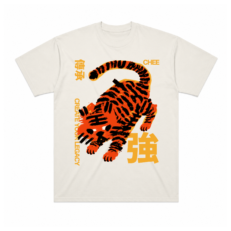 Create Your Legacy Tee Vintage White