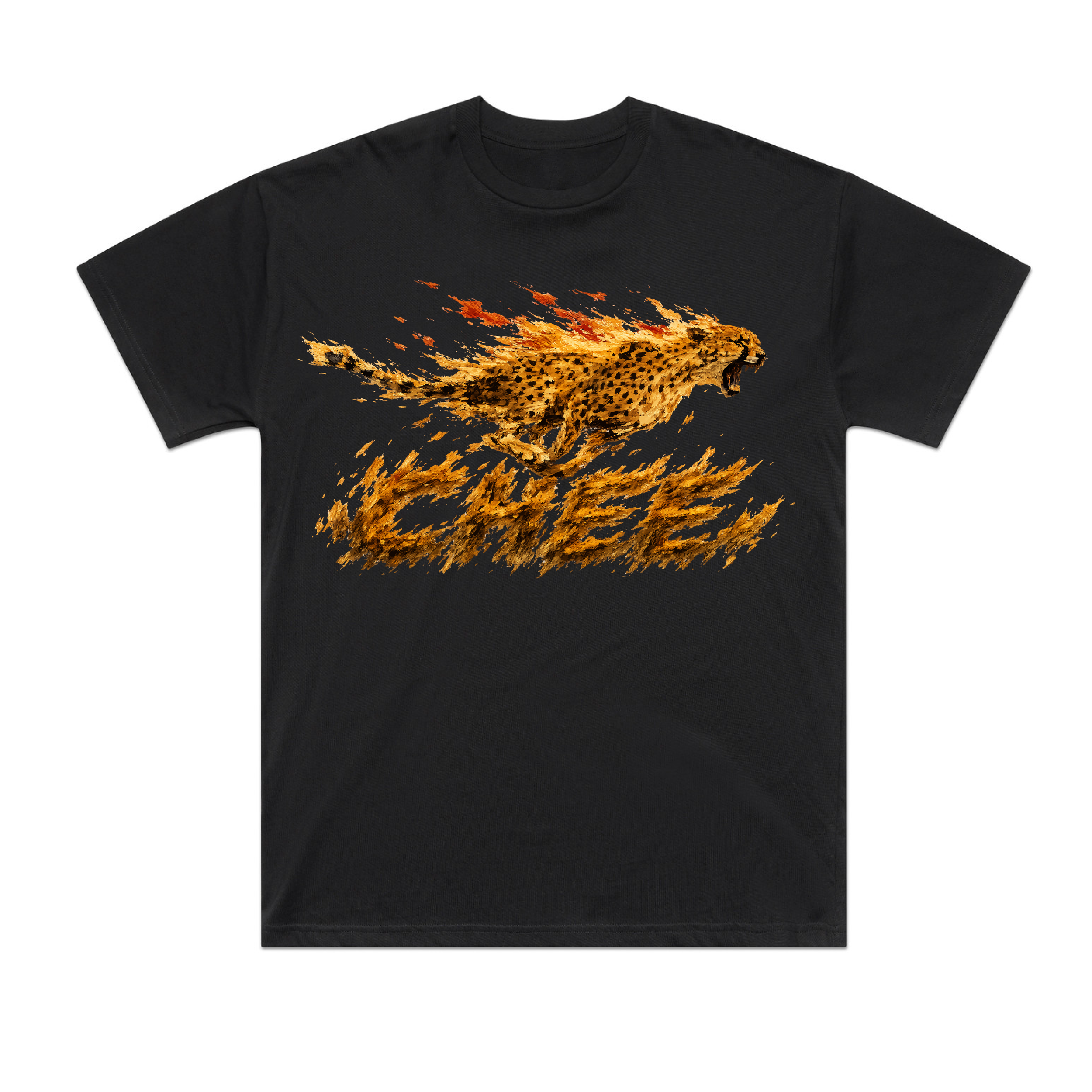 CHEEtah Tee Black