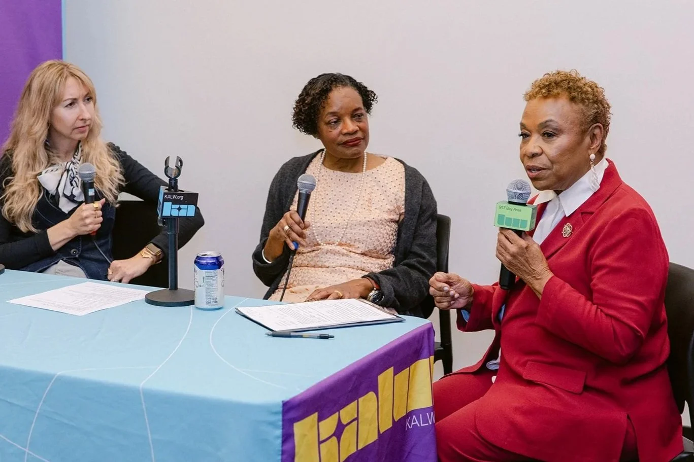 Live Broadcast in Partnership with Ben Trefny of KALW Radio and Rep. Barbara Lee!