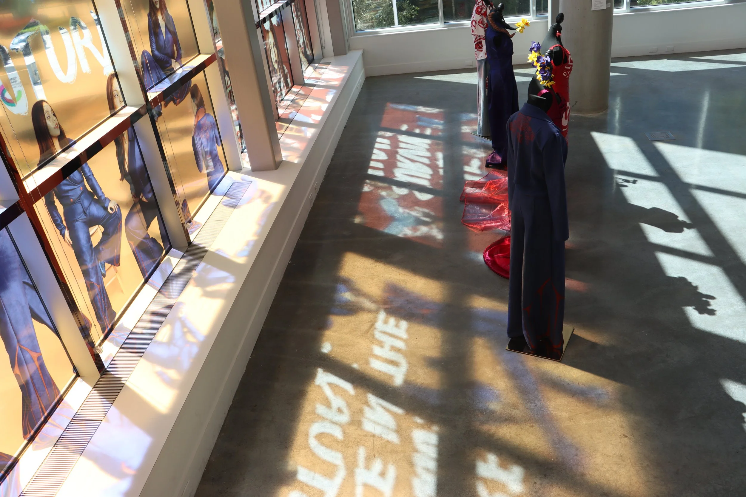 A Piece of Sky, grad show installation. 2024. 