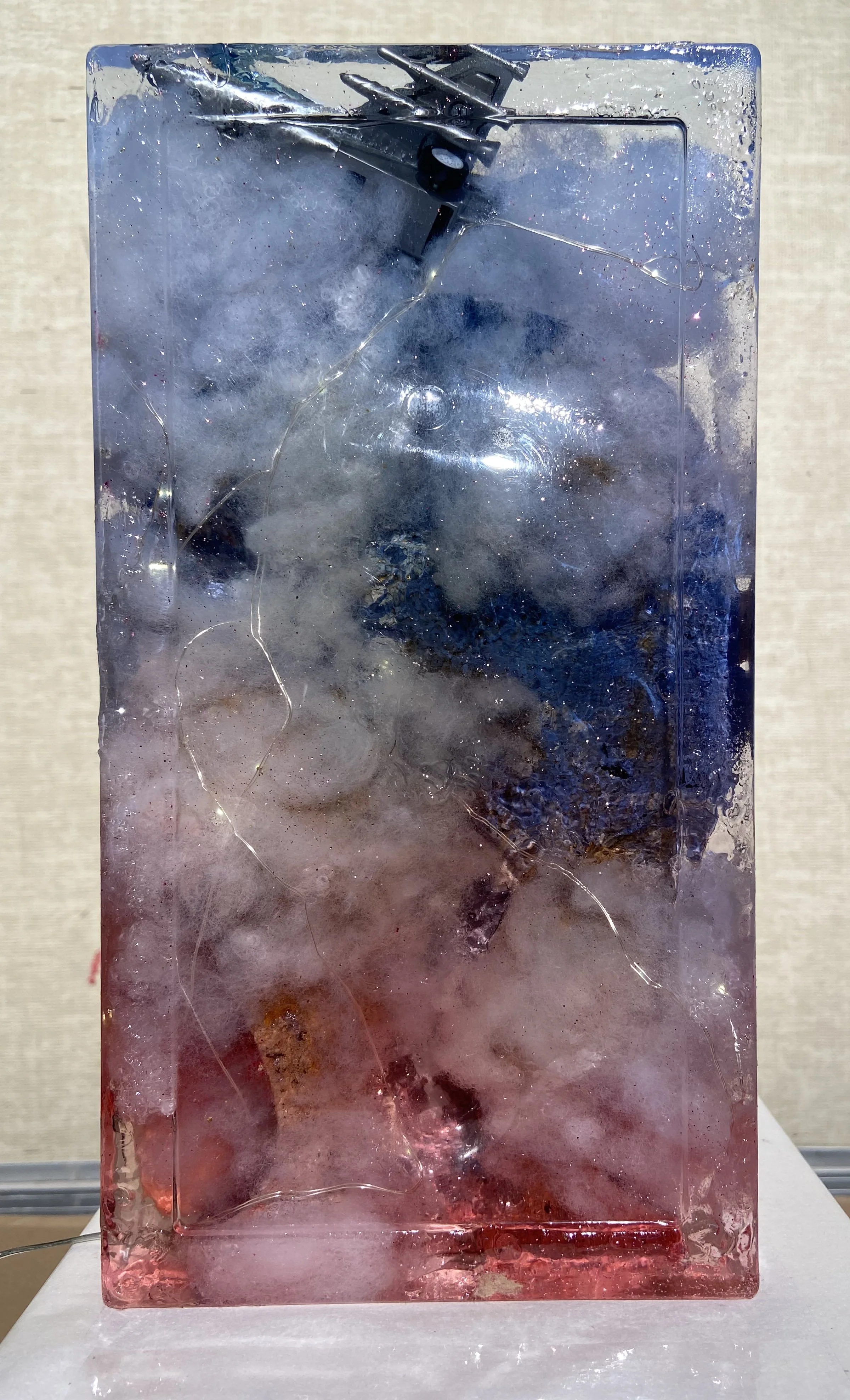 Head in the Clouds. mixed media, 2021