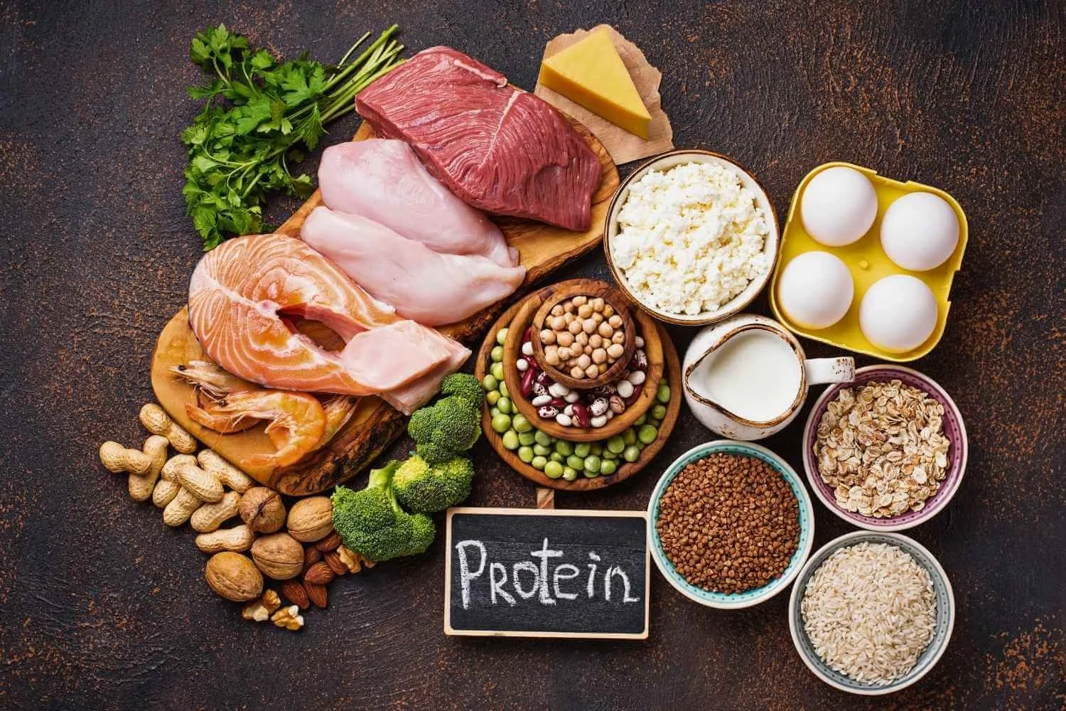 Foods rich in protein that support wound healing and tissue repair