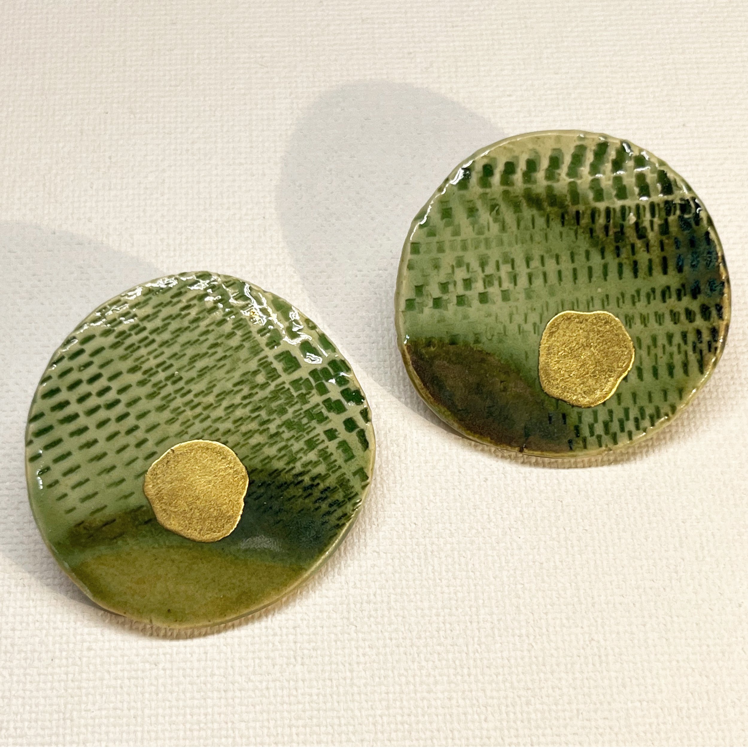 PONDSIDE EARRINGS - Sold