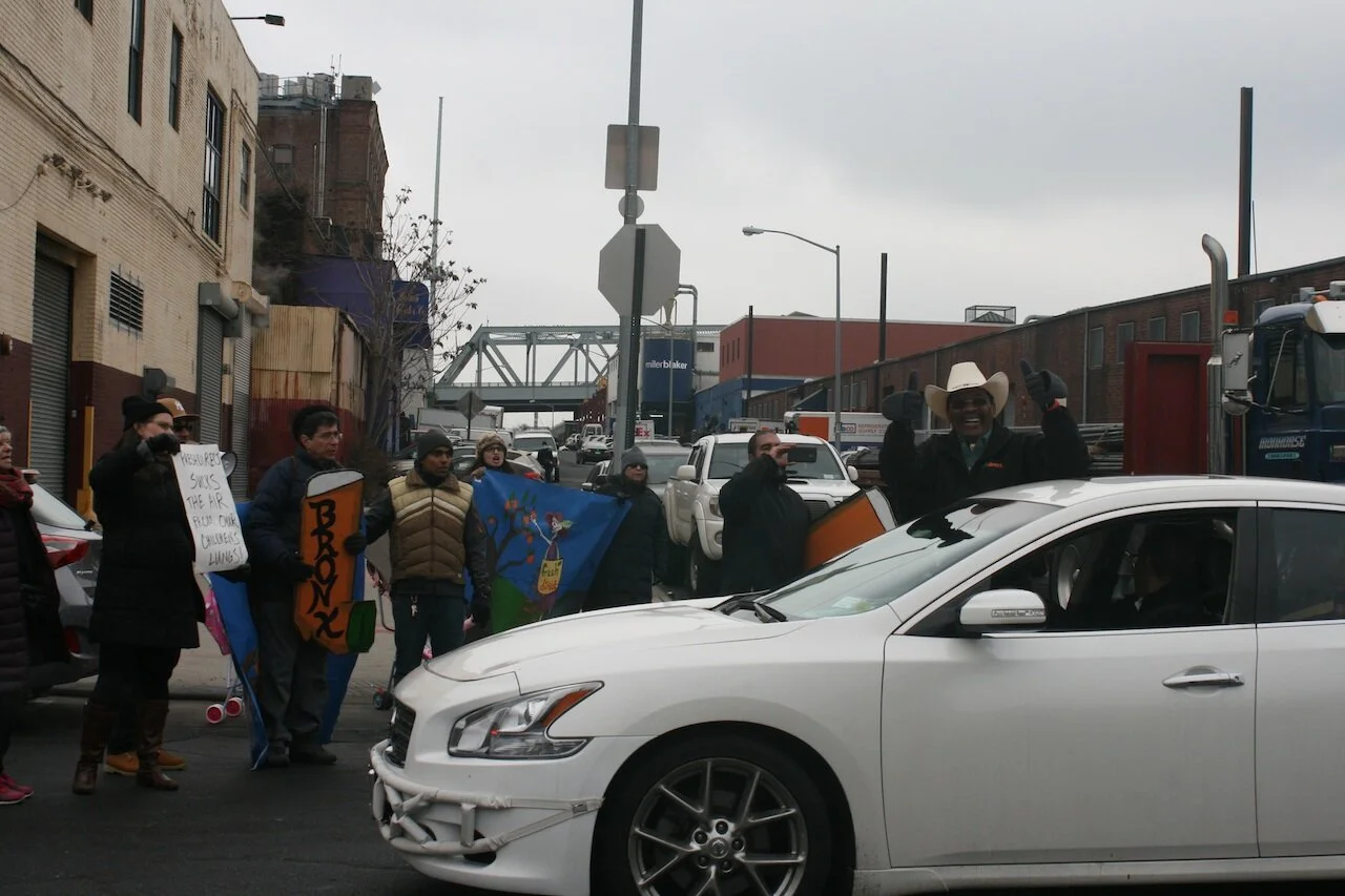 Residents Protest Fresh Direct Groundbreaking