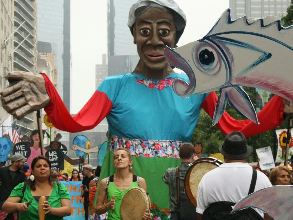 Latin Americans March in NYC Against Climate Chan</a>ge