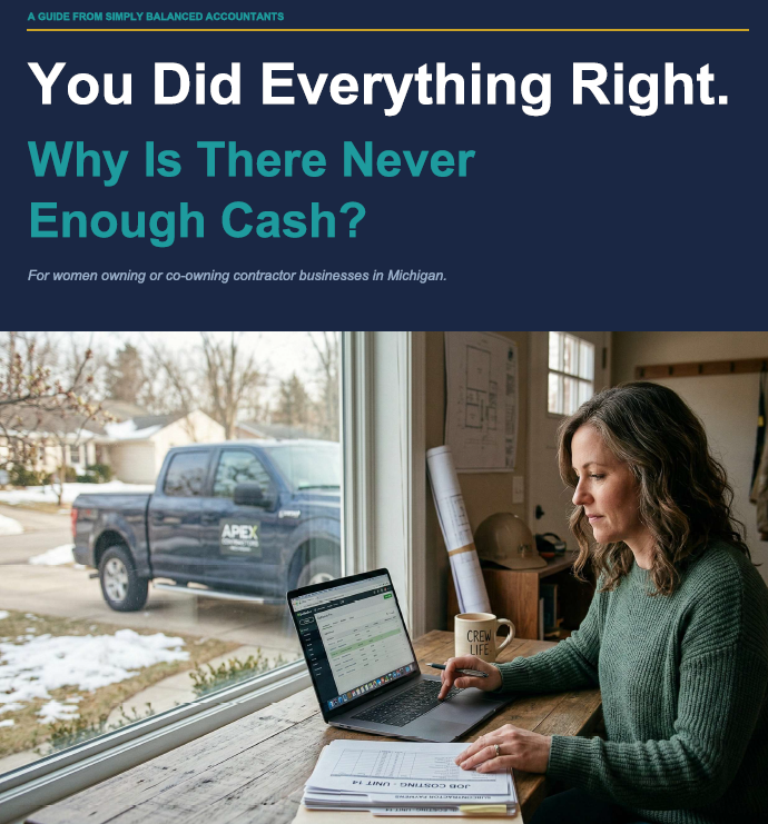 You're Not Bad at Business — Free Guide from Simply Balanced Accountants